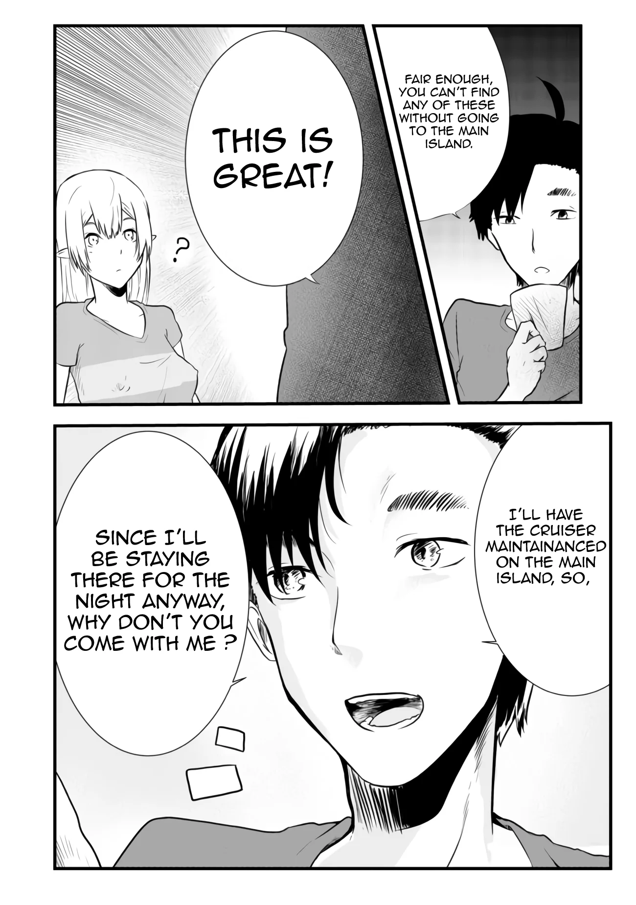 Sharing Life On A Deserted Island With An Elf Chapter 2 - Page 39