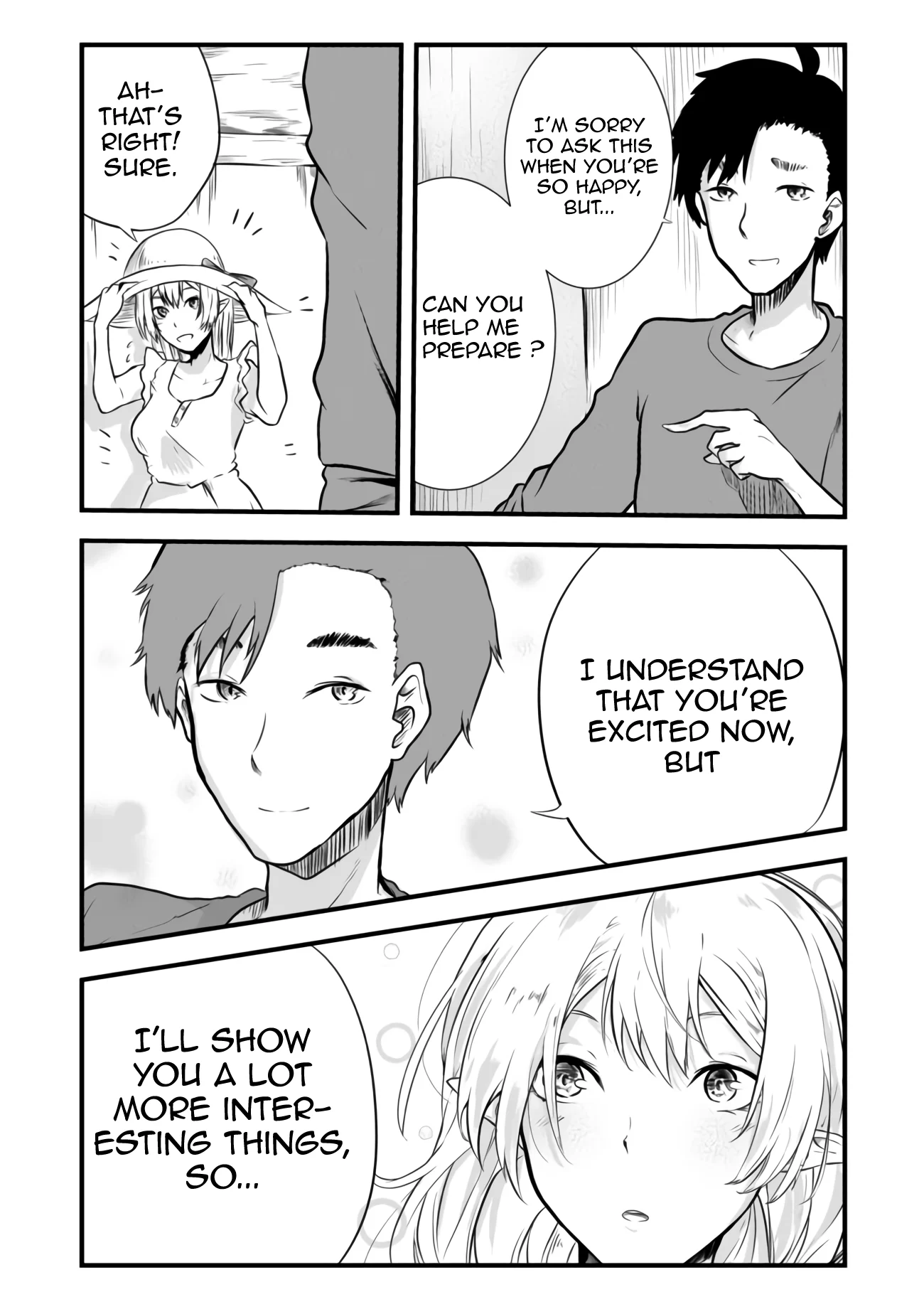 Sharing Life On A Deserted Island With An Elf Chapter 2 - Page 43