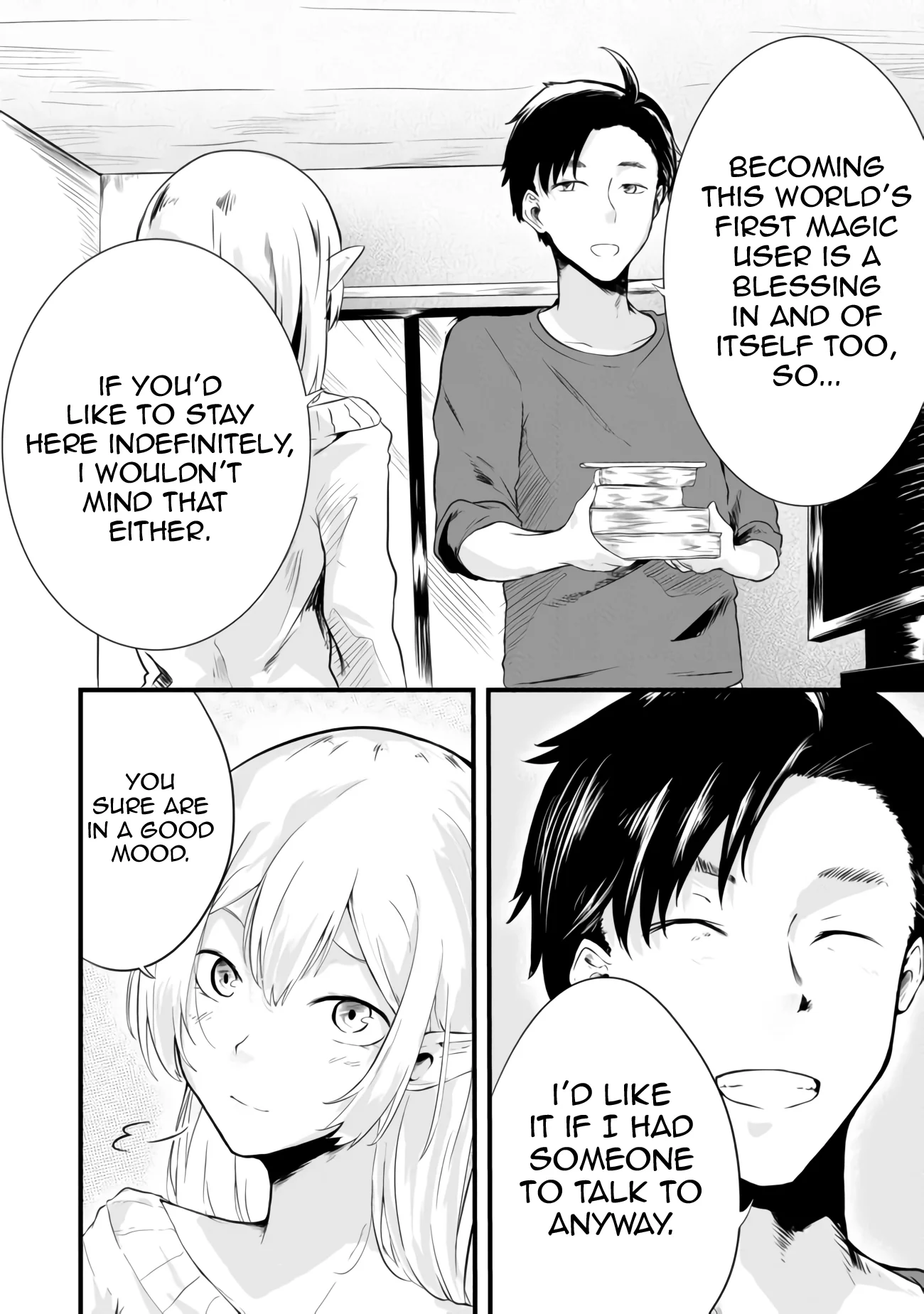 Sharing Life On A Deserted Island With An Elf Chapter 2 - Page 7