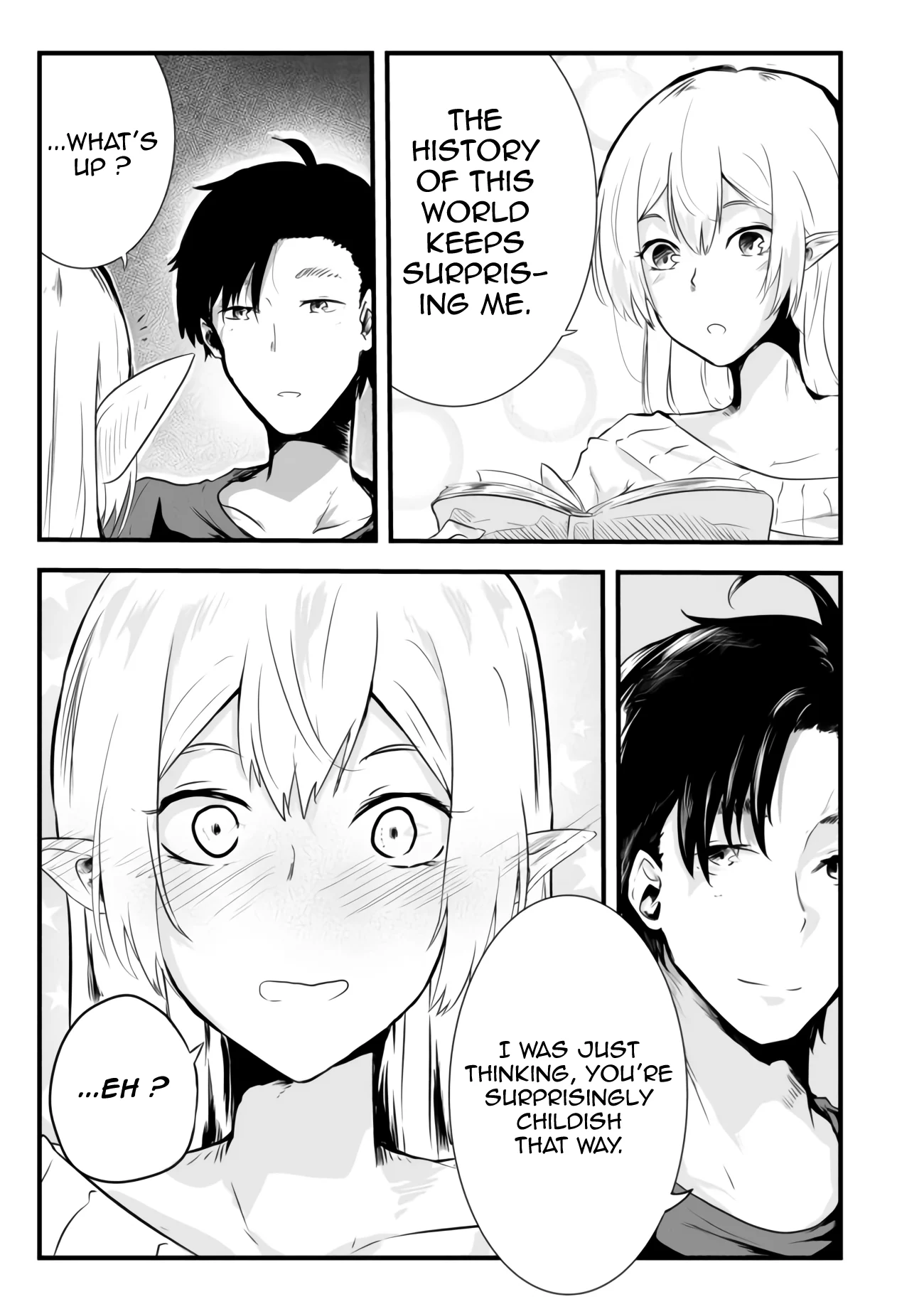 Sharing Life On A Deserted Island With An Elf Chapter 2 - Page 10