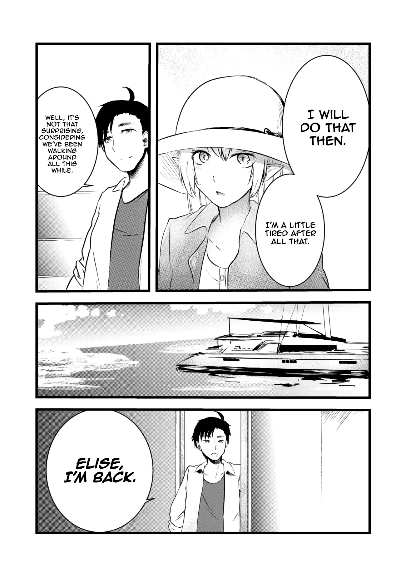 Sharing Life On A Deserted Island With An Elf Chapter 3.2 - Page 16