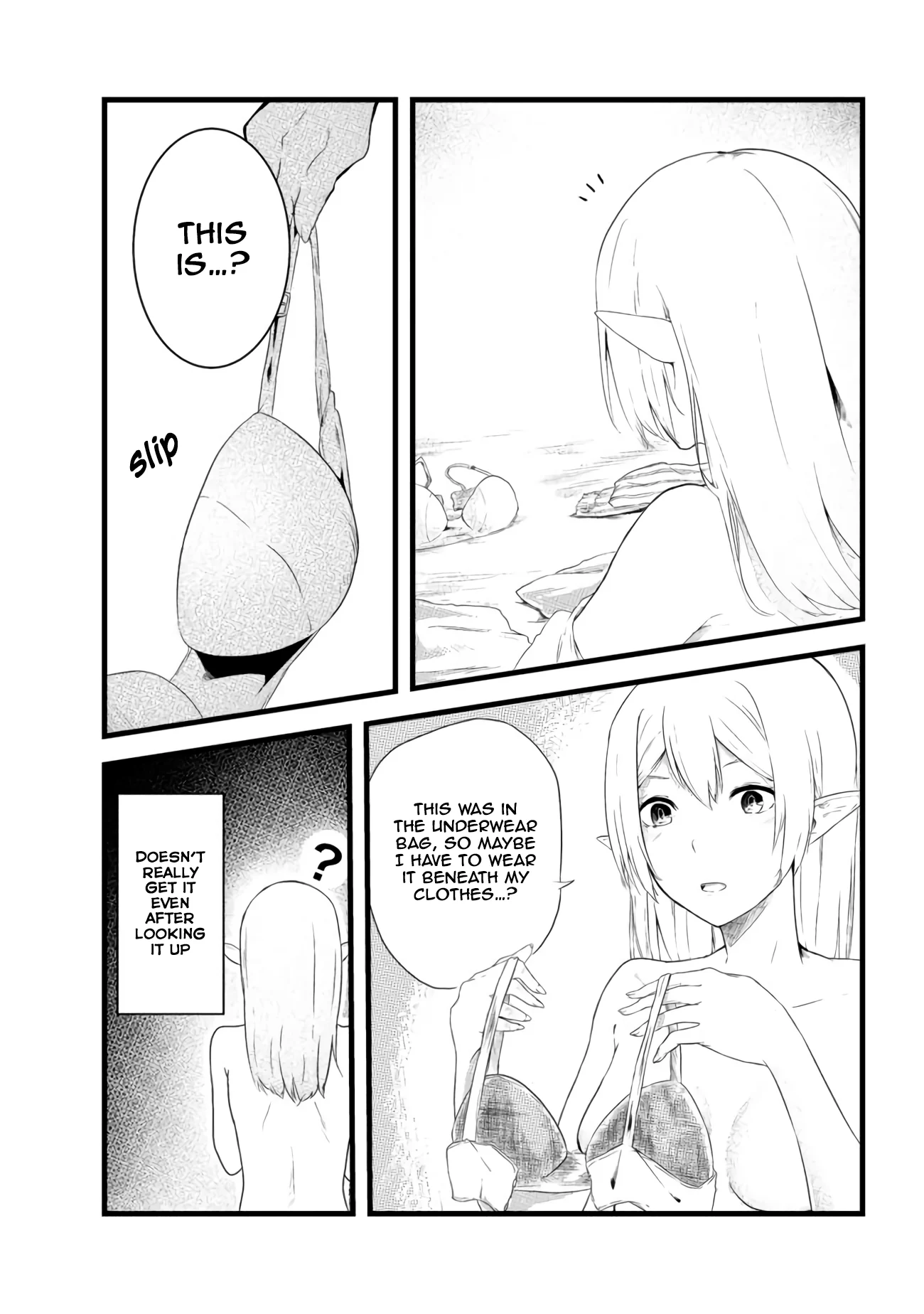 Sharing Life On A Deserted Island With An Elf Chapter 3 - Page 4