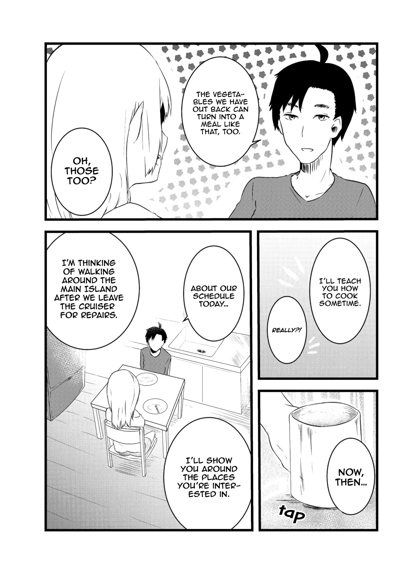 Sharing Life On A Deserted Island With An Elf Chapter 3 - Page 8