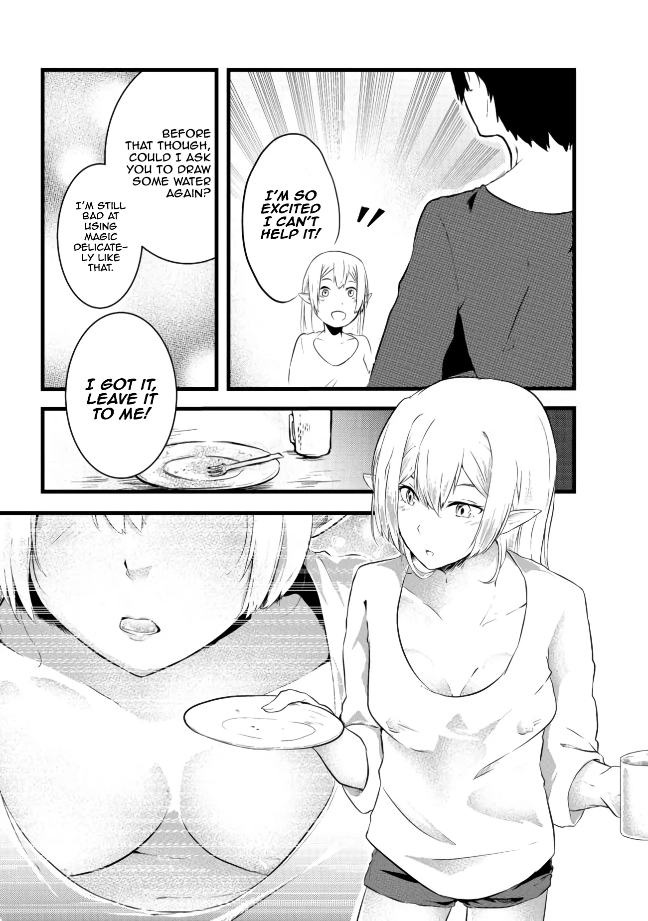 Sharing Life On A Deserted Island With An Elf Chapter 3 - Page 9