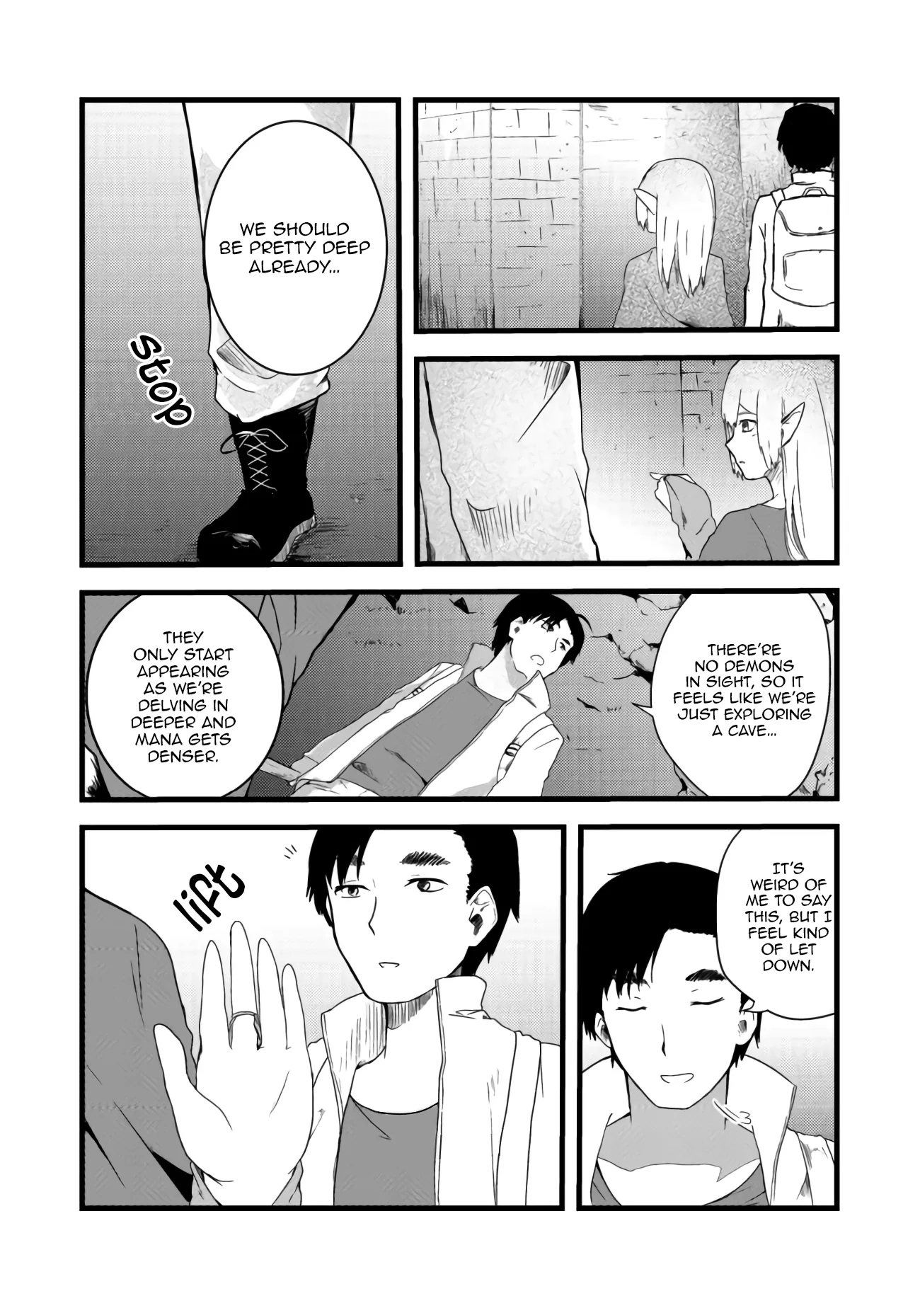 Sharing Life On A Deserted Island With An Elf Chapter 4 - Page 12