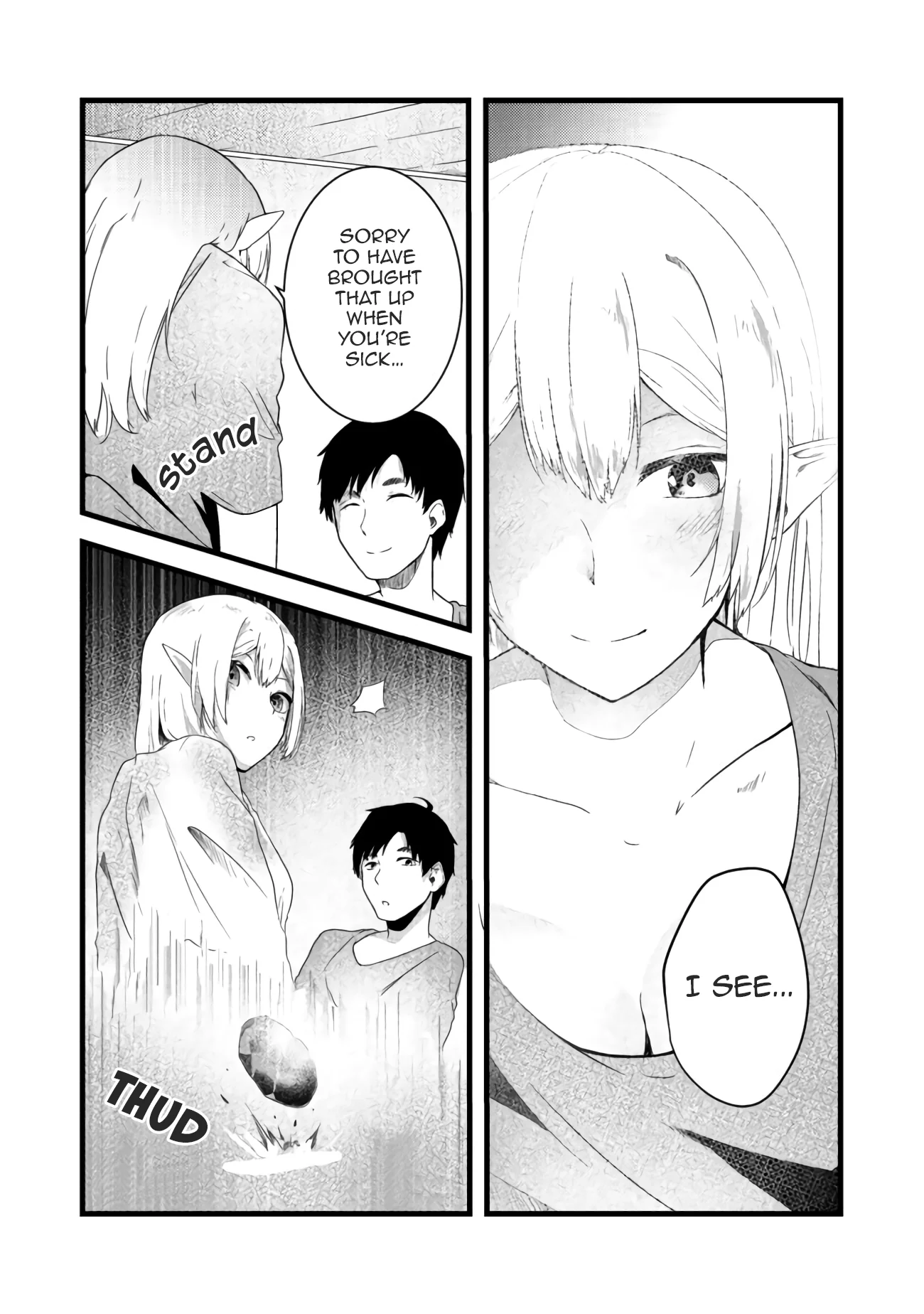 Sharing Life On A Deserted Island With An Elf Chapter 4 - Page 38