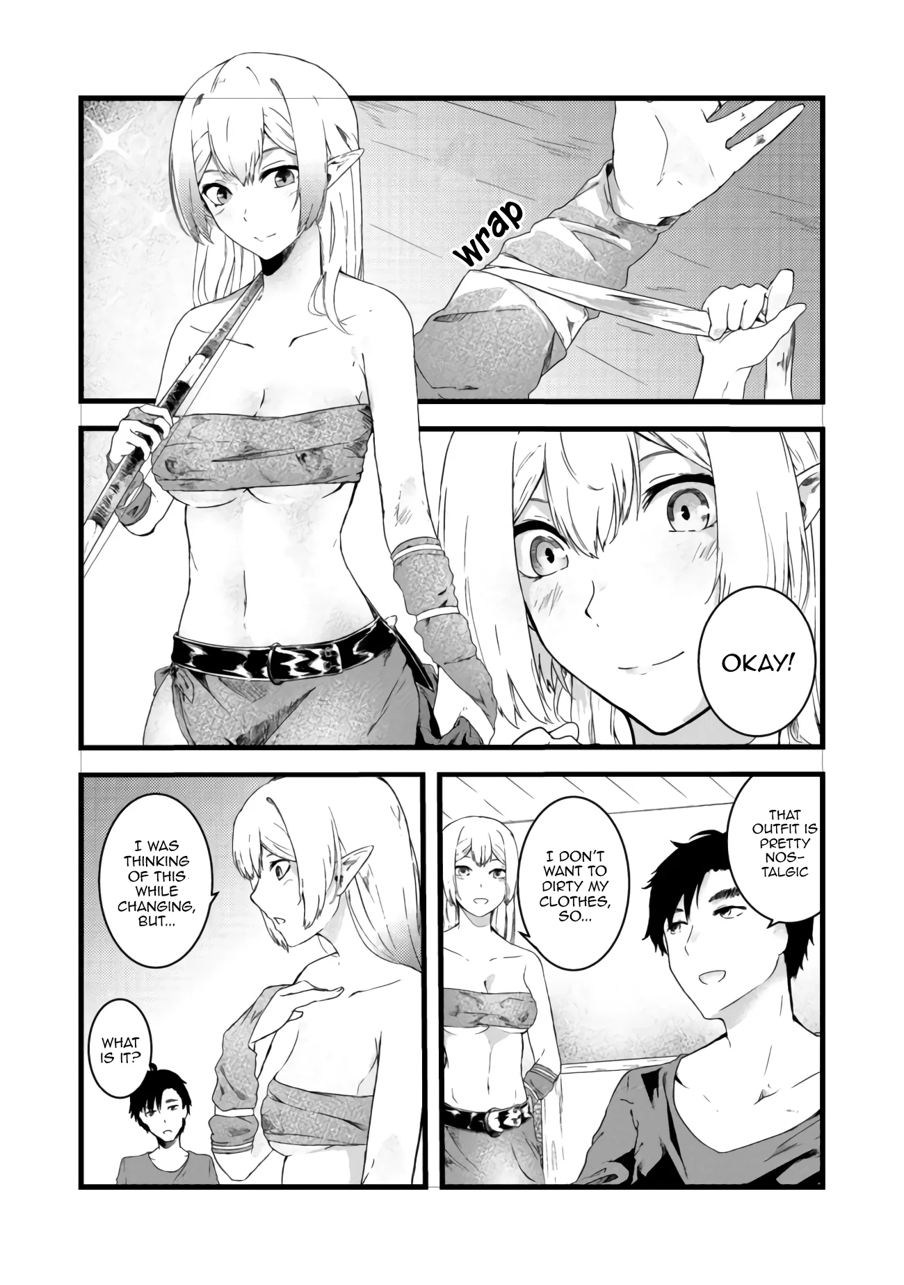 Sharing Life On A Deserted Island With An Elf Chapter 4 - Page 5