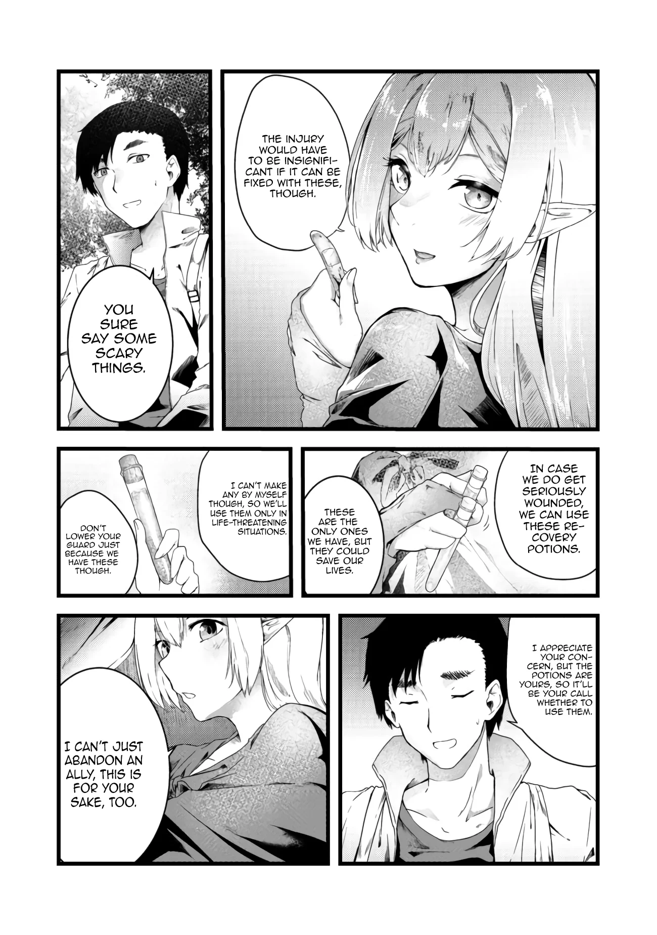 Sharing Life On A Deserted Island With An Elf Chapter 4 - Page 8