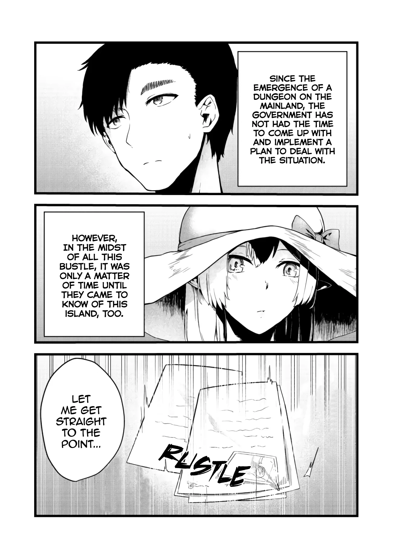 Sharing Life On A Deserted Island With An Elf Chapter 5 - Page 1