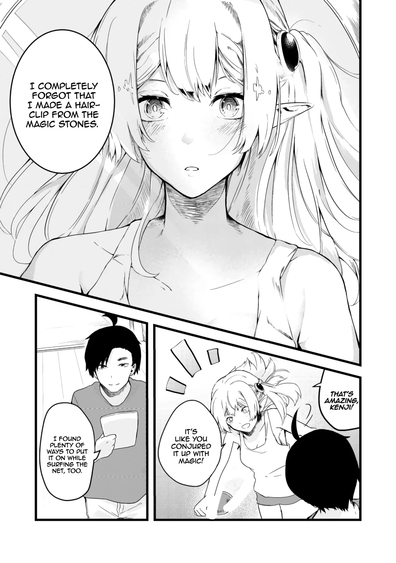 Sharing Life On A Deserted Island With An Elf Chapter 5 - Page 14