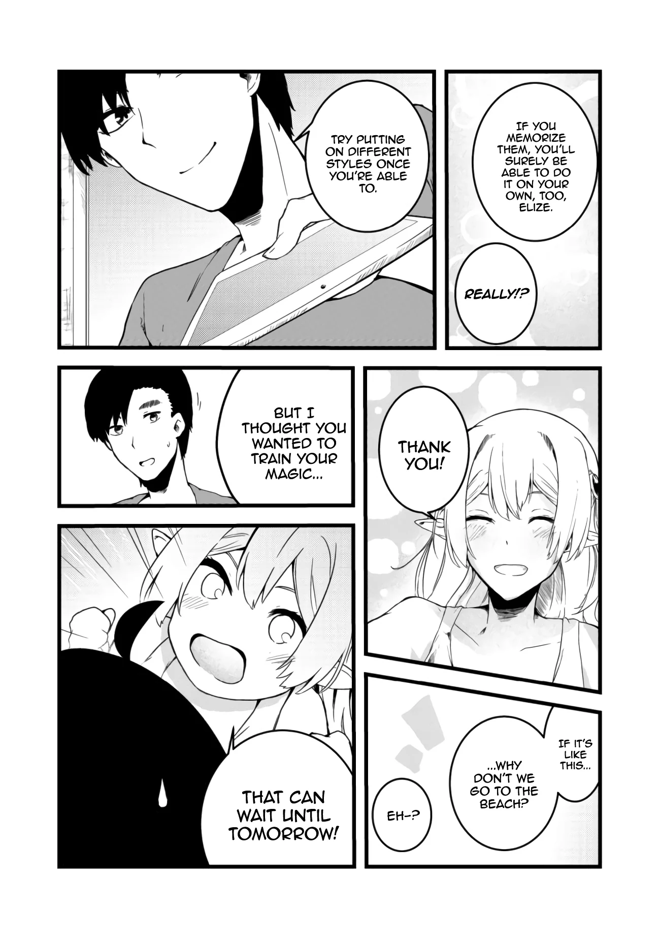 Sharing Life On A Deserted Island With An Elf Chapter 5 - Page 15