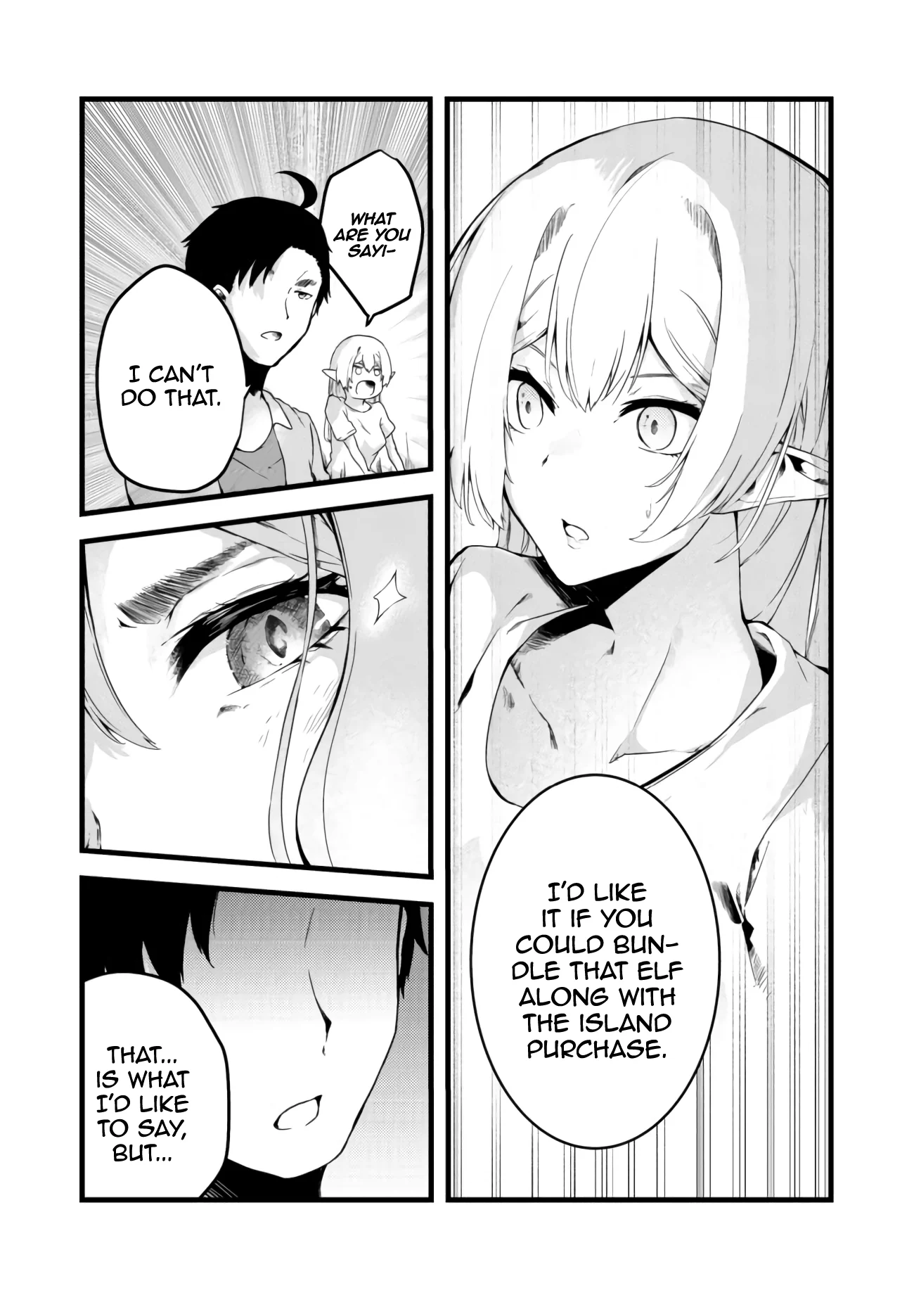 Sharing Life On A Deserted Island With An Elf Chapter 5 - Page 7