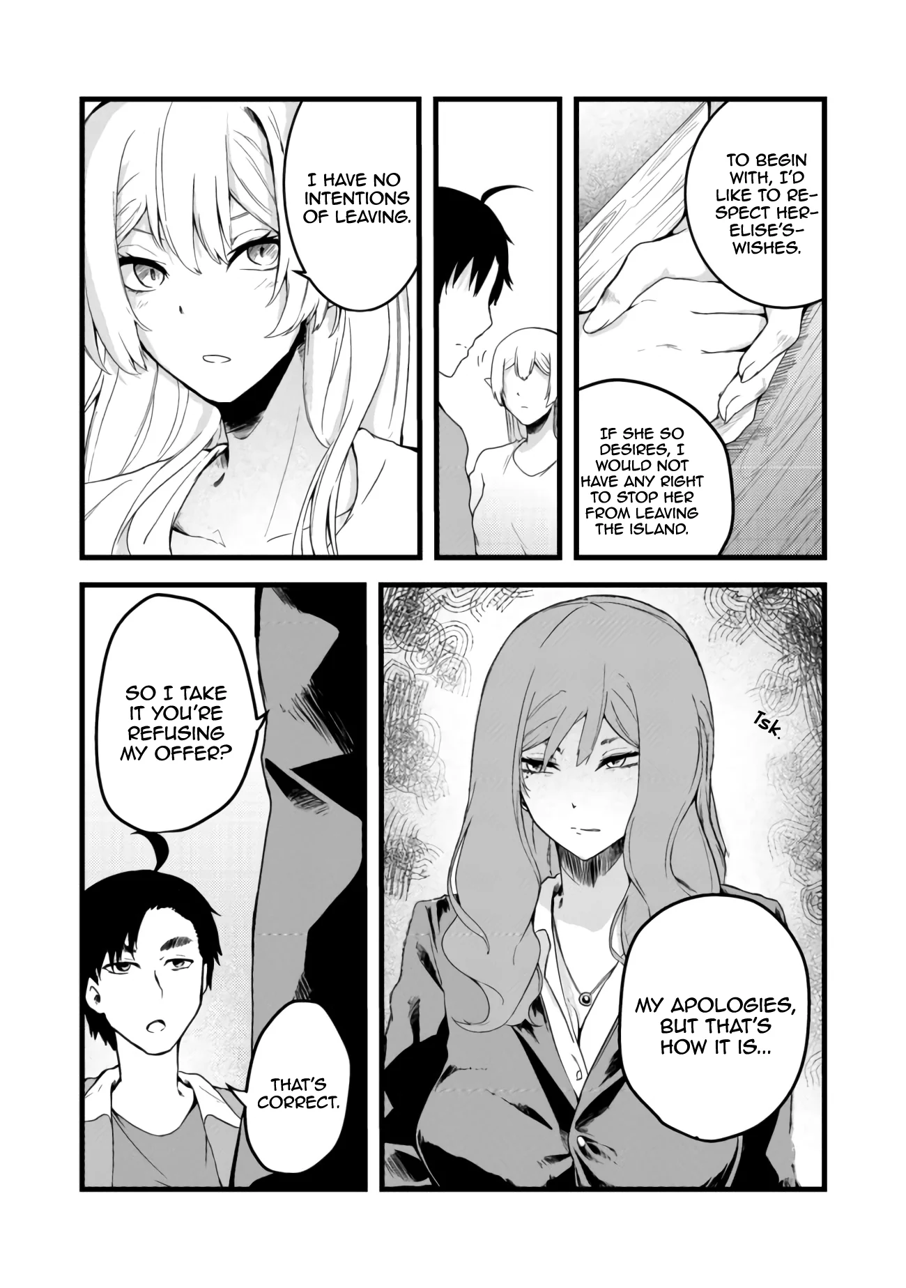 Sharing Life On A Deserted Island With An Elf Chapter 5 - Page 8