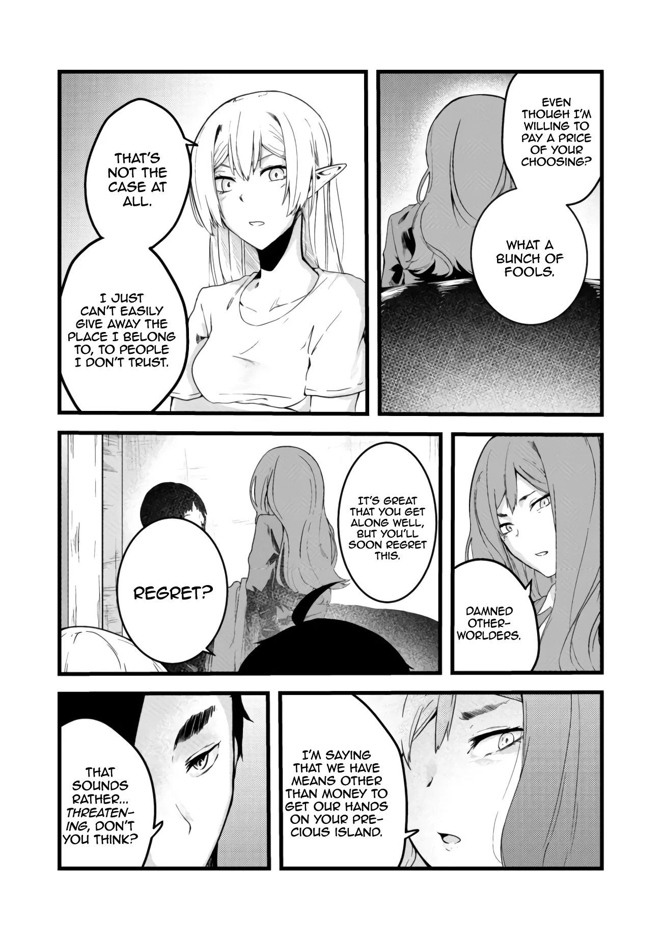 Sharing Life On A Deserted Island With An Elf Chapter 5 - Page 9