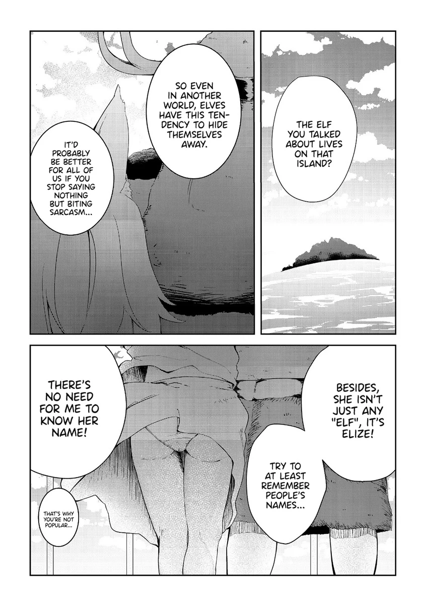 Sharing Life On A Deserted Island With An Elf Chapter 8 - Page 1