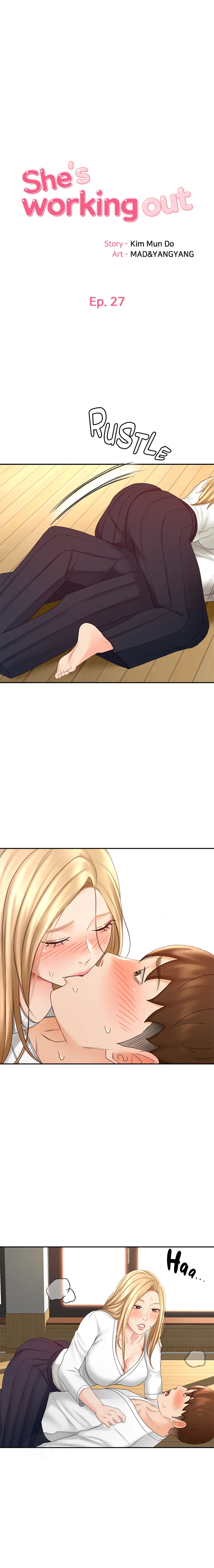 She Is Working Out Chapter 27 - Page 1