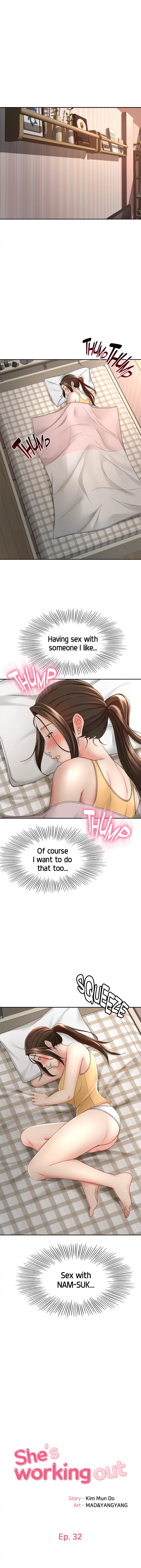 She Is Working Out Chapter 32 - Page 1