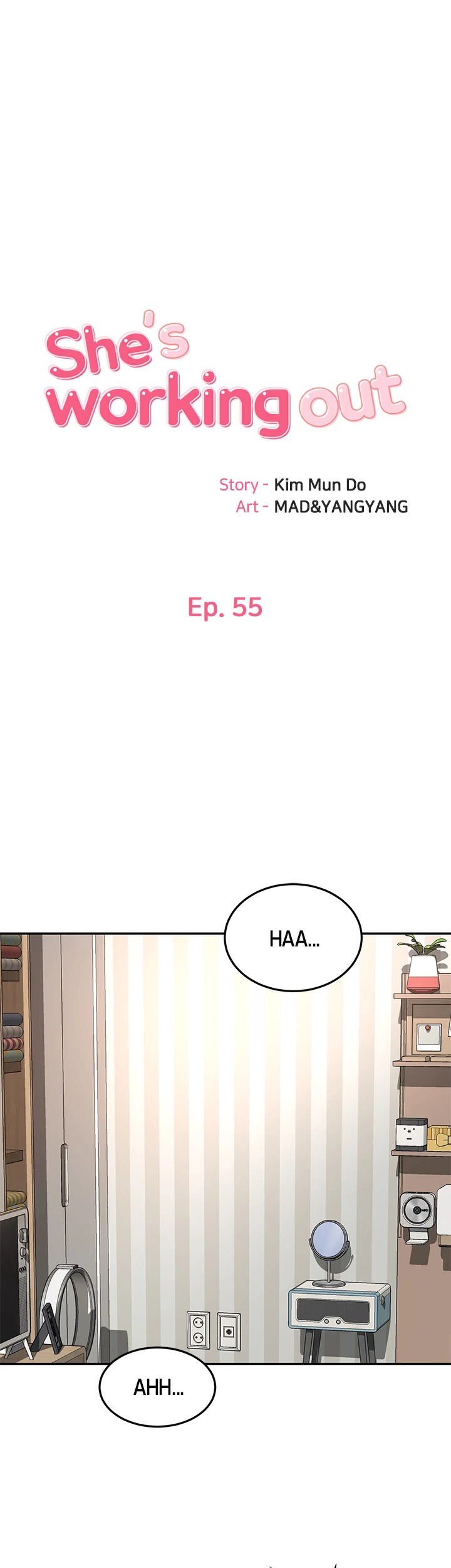 She Is Working Out Chapter 55 - Page 1