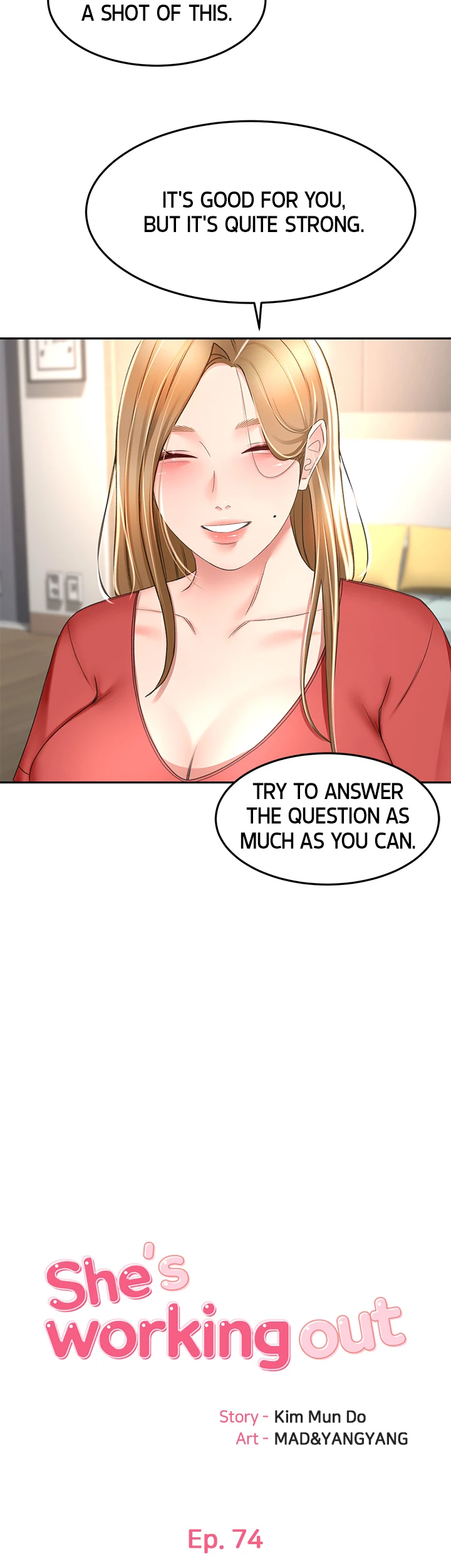 She Is Working Out Chapter 74 - Page 8