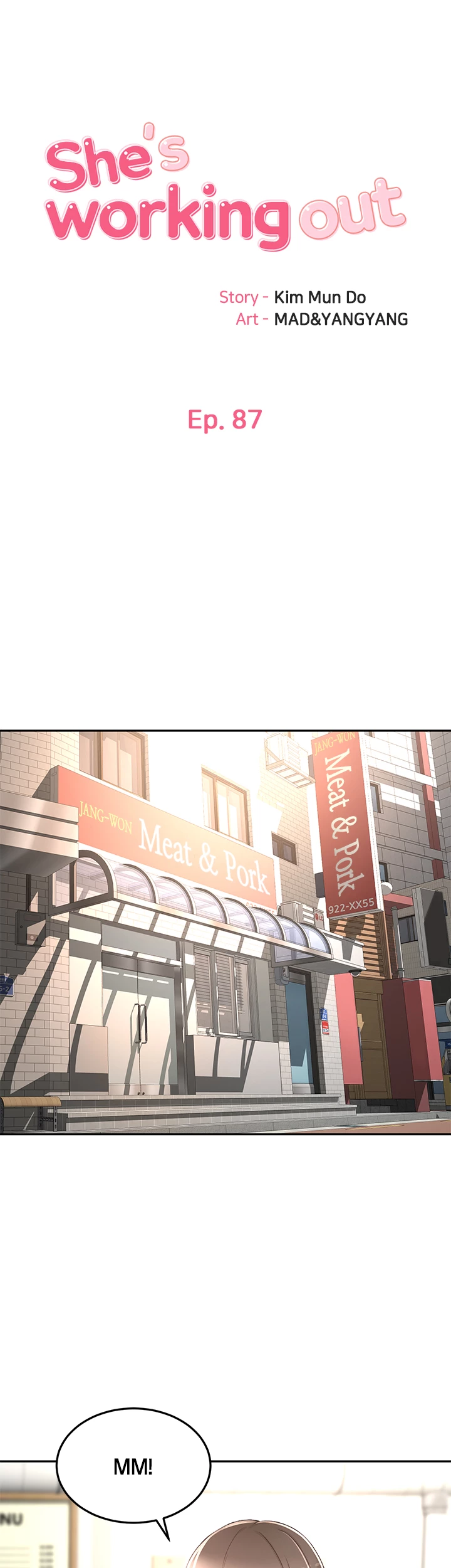 She Is Working Out Chapter 87 - Page 1