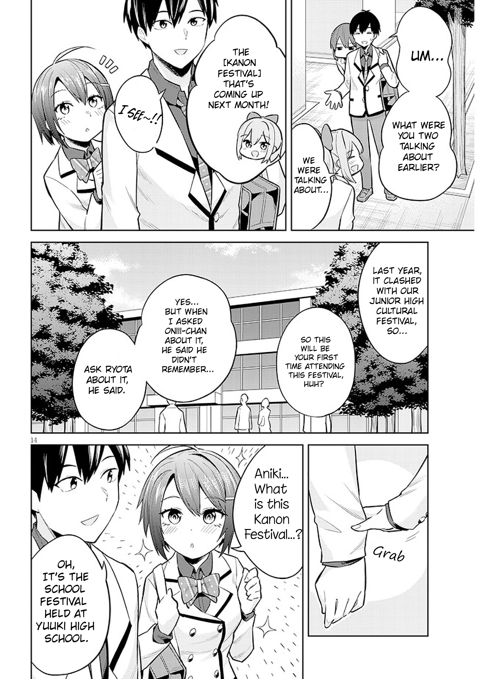 She Was Actually My Stepsister Chapter 11 - Page 14