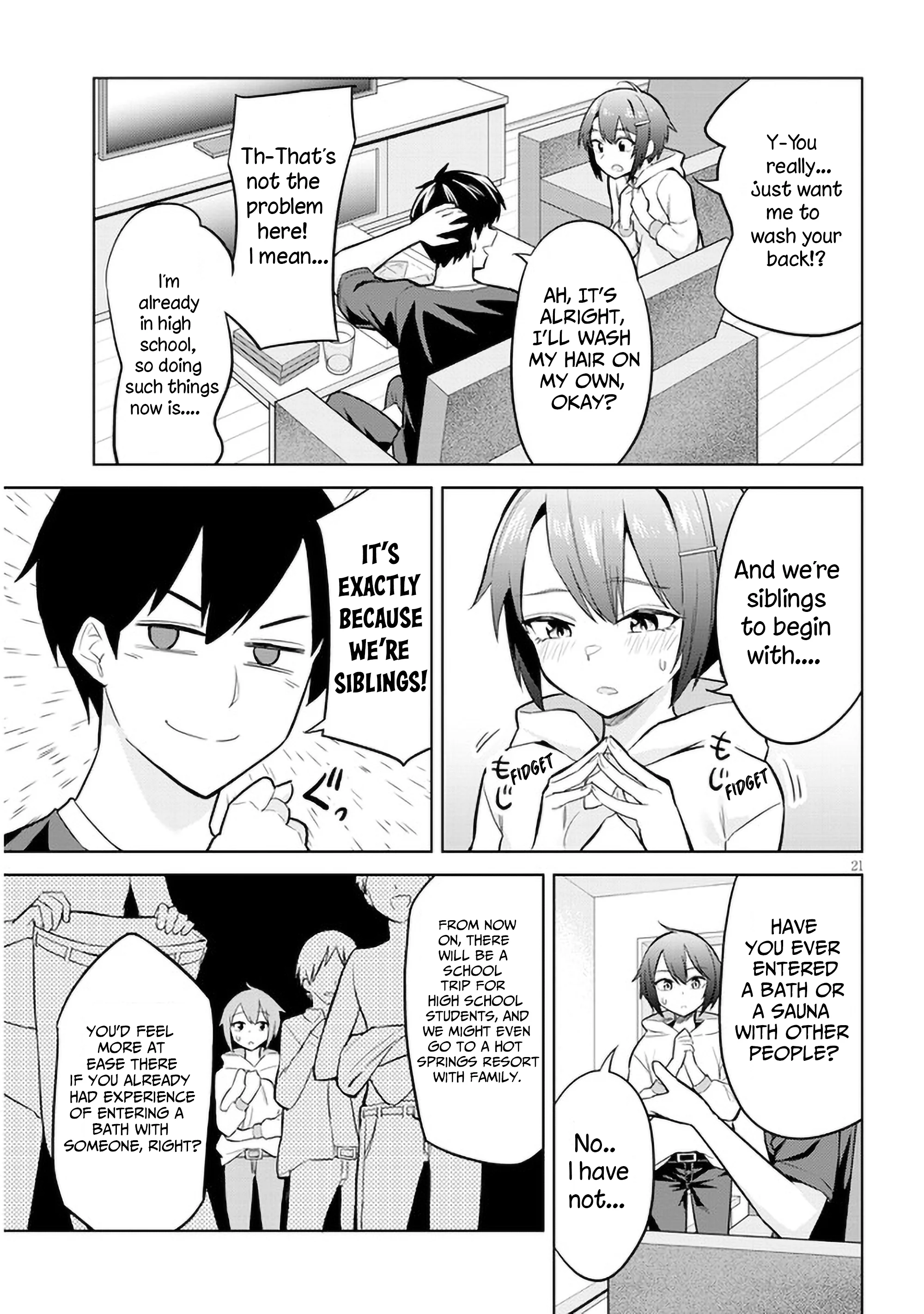 She Was Actually My Stepsister Chapter 4 - Page 21