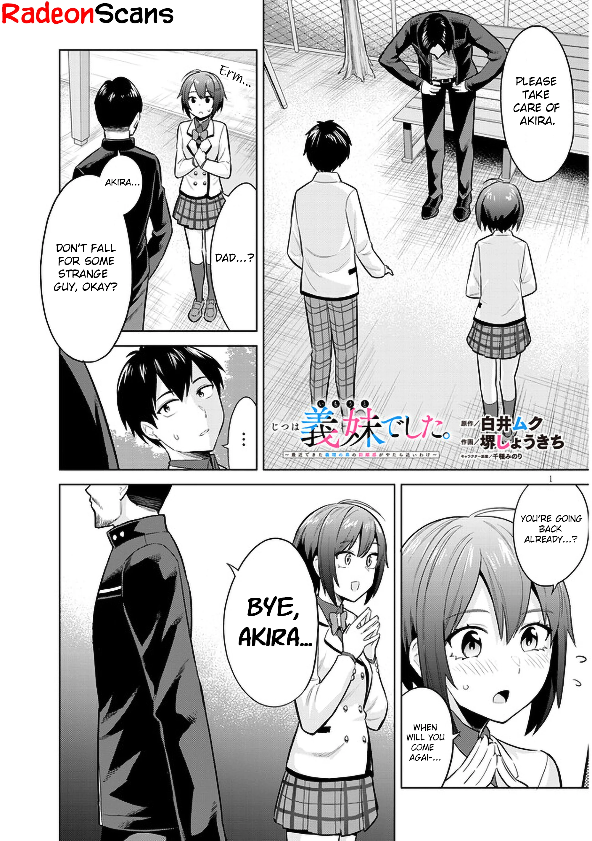 She Was Actually My Stepsister Chapter 9 - Page 1