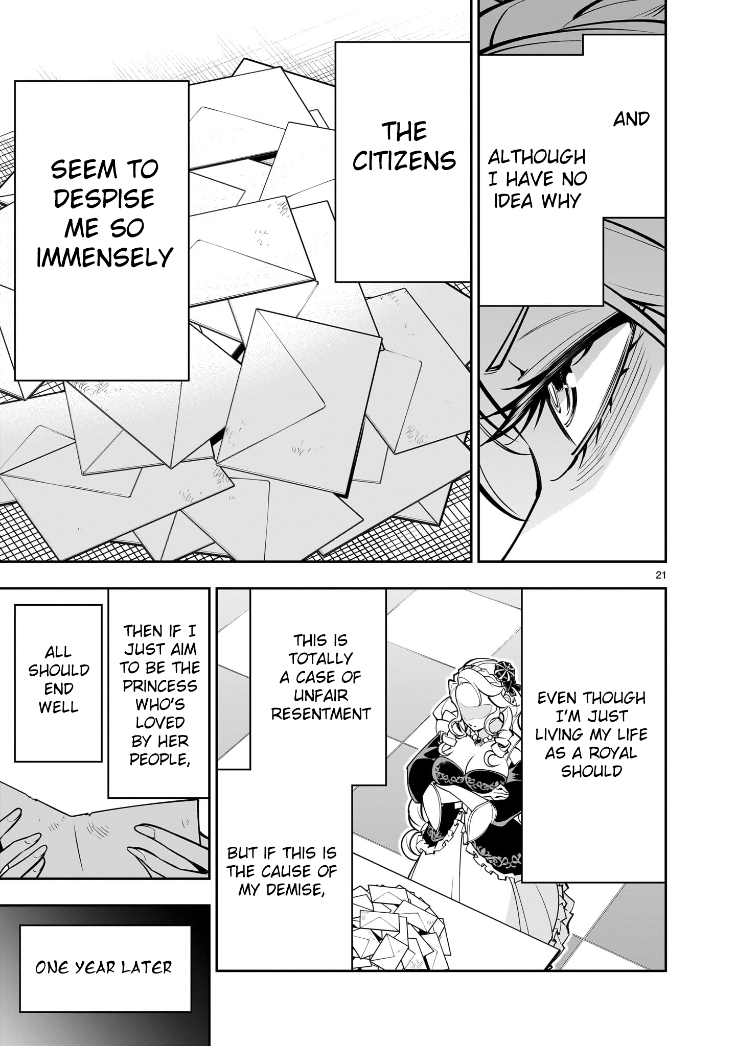 Shi ni Modori Oujo wa Ikinobiru Tameni Yuri Harem wo Tsukuru Koto ni Shita Chapter 1 - Page 20
