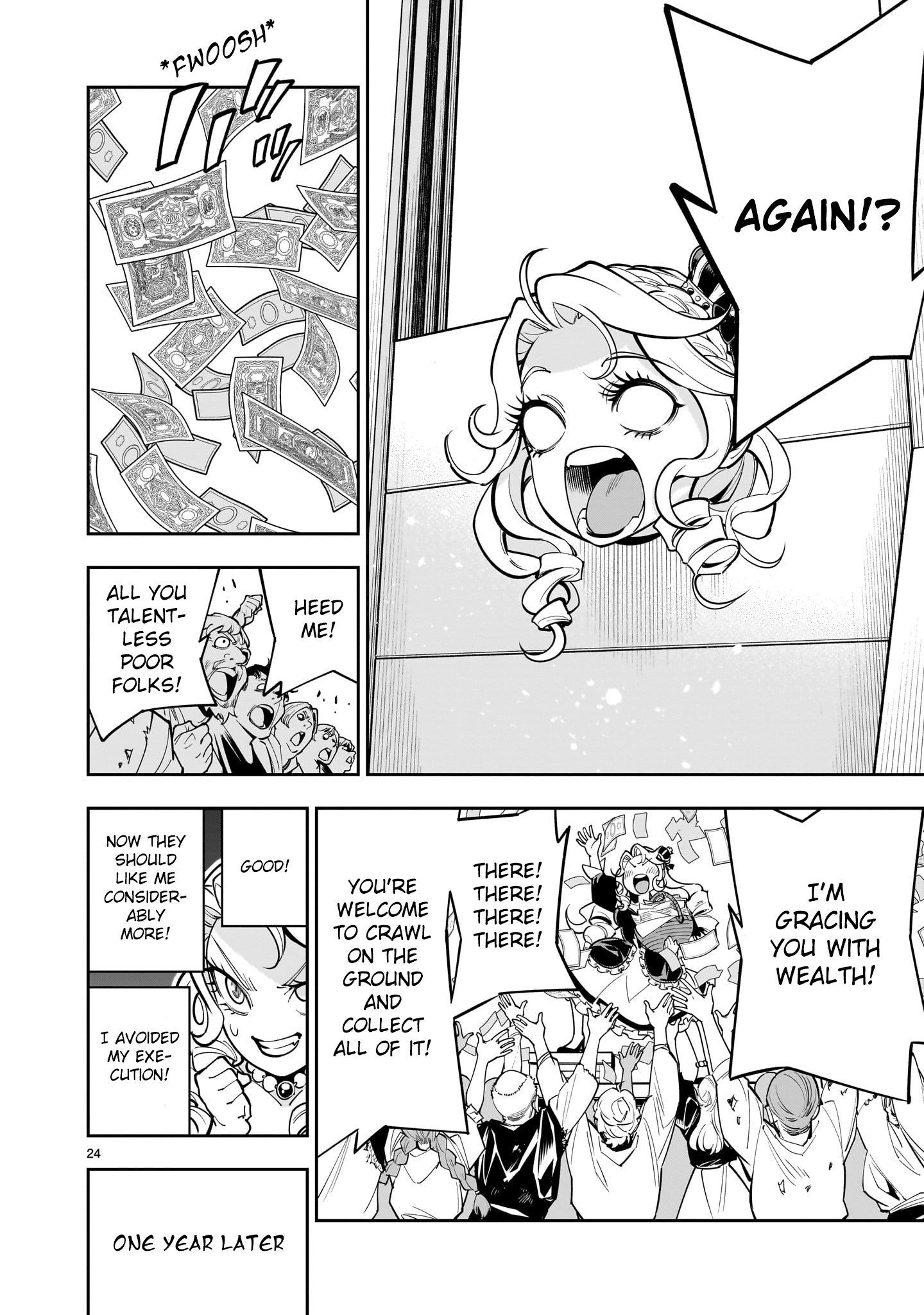 Shi ni Modori Oujo wa Ikinobiru Tameni Yuri Harem wo Tsukuru Koto ni Shita Chapter 1 - Page 23