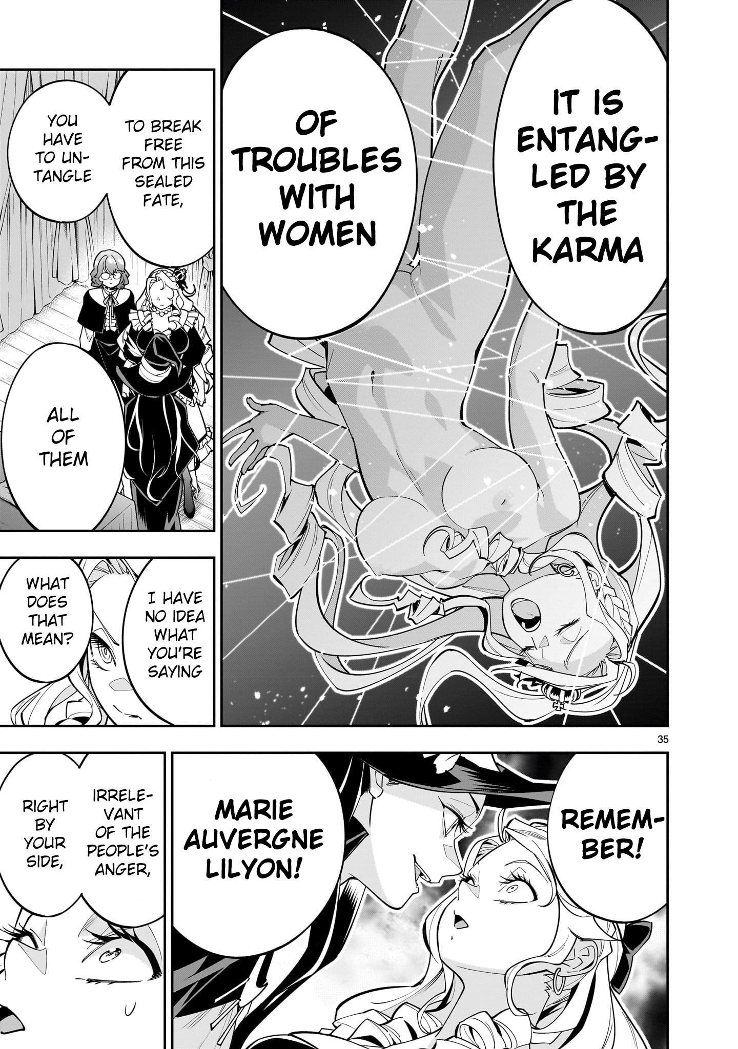 Shi ni Modori Oujo wa Ikinobiru Tameni Yuri Harem wo Tsukuru Koto ni Shita Chapter 1 - Page 34