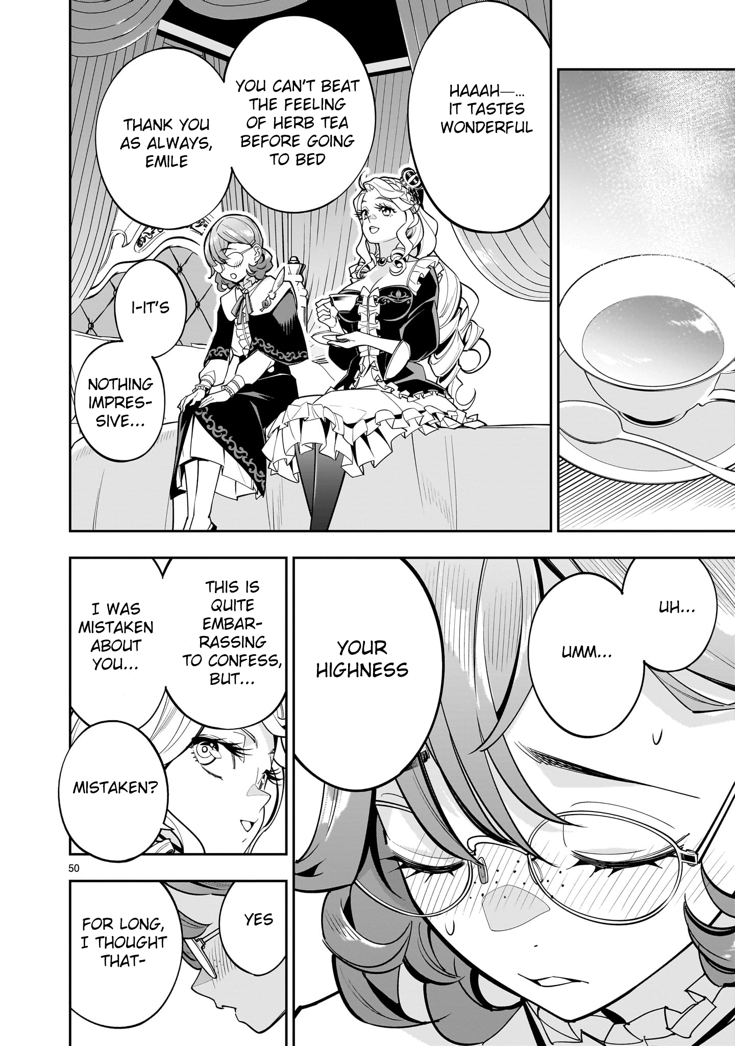 Shi ni Modori Oujo wa Ikinobiru Tameni Yuri Harem wo Tsukuru Koto ni Shita Chapter 1 - Page 48