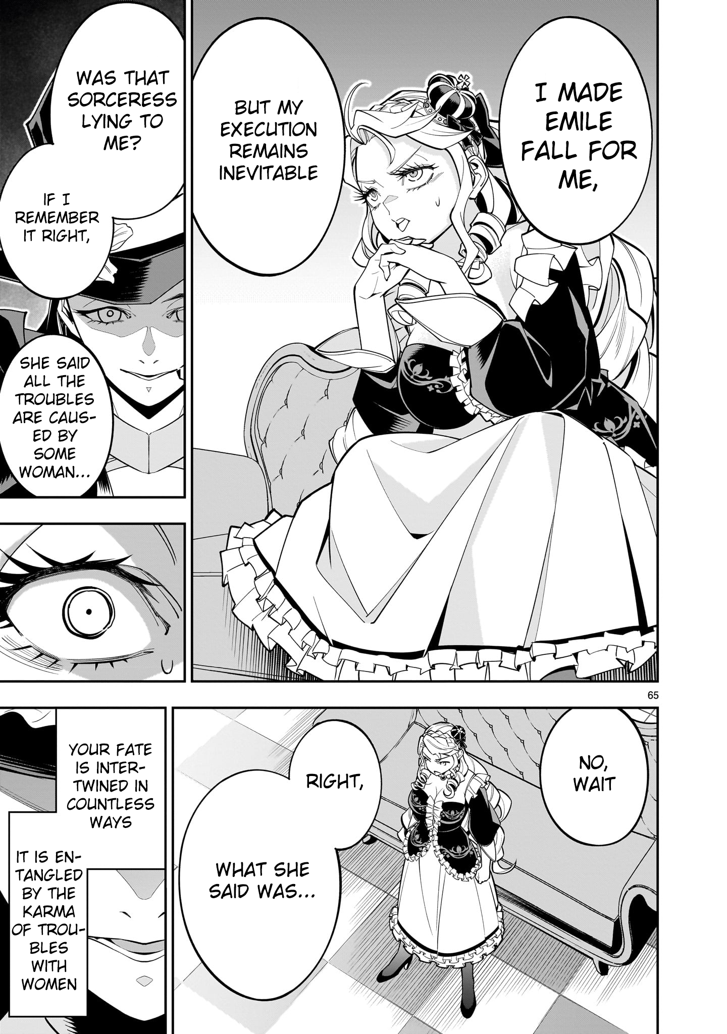 Shi ni Modori Oujo wa Ikinobiru Tameni Yuri Harem wo Tsukuru Koto ni Shita Chapter 1 - Page 61