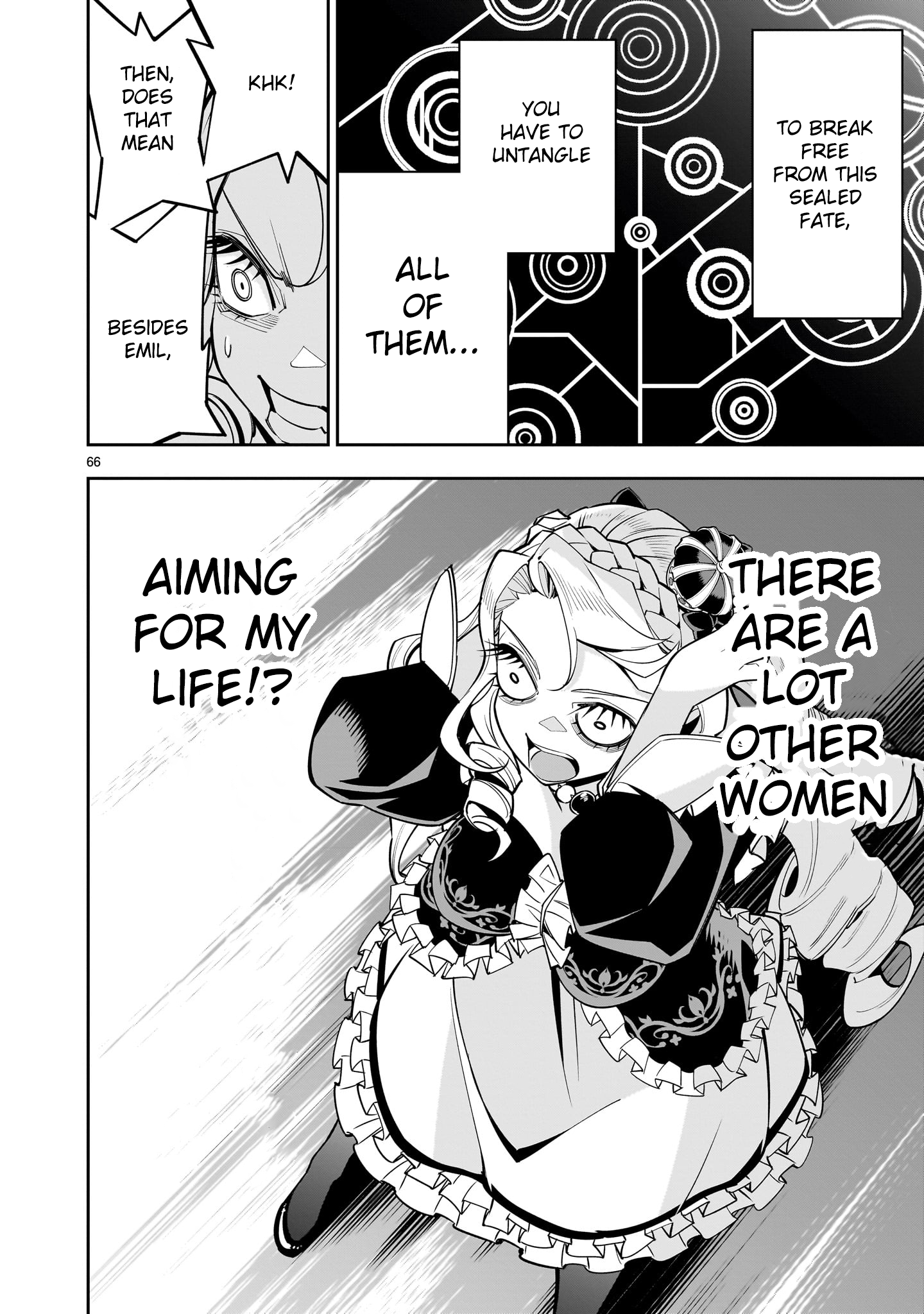 Shi ni Modori Oujo wa Ikinobiru Tameni Yuri Harem wo Tsukuru Koto ni Shita Chapter 1 - Page 62