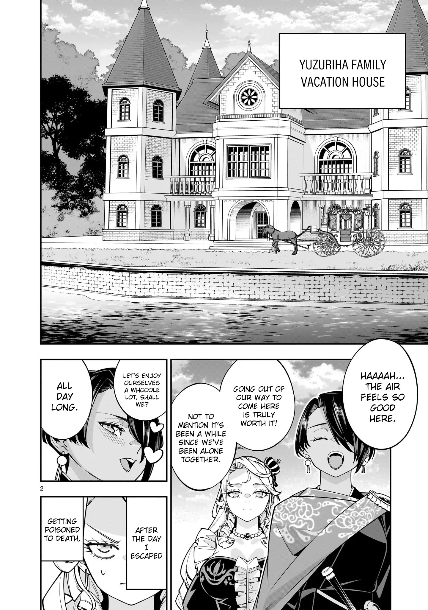 Shi ni Modori Oujo wa Ikinobiru Tameni Yuri Harem wo Tsukuru Koto ni Shita Chapter 10 - Page 2