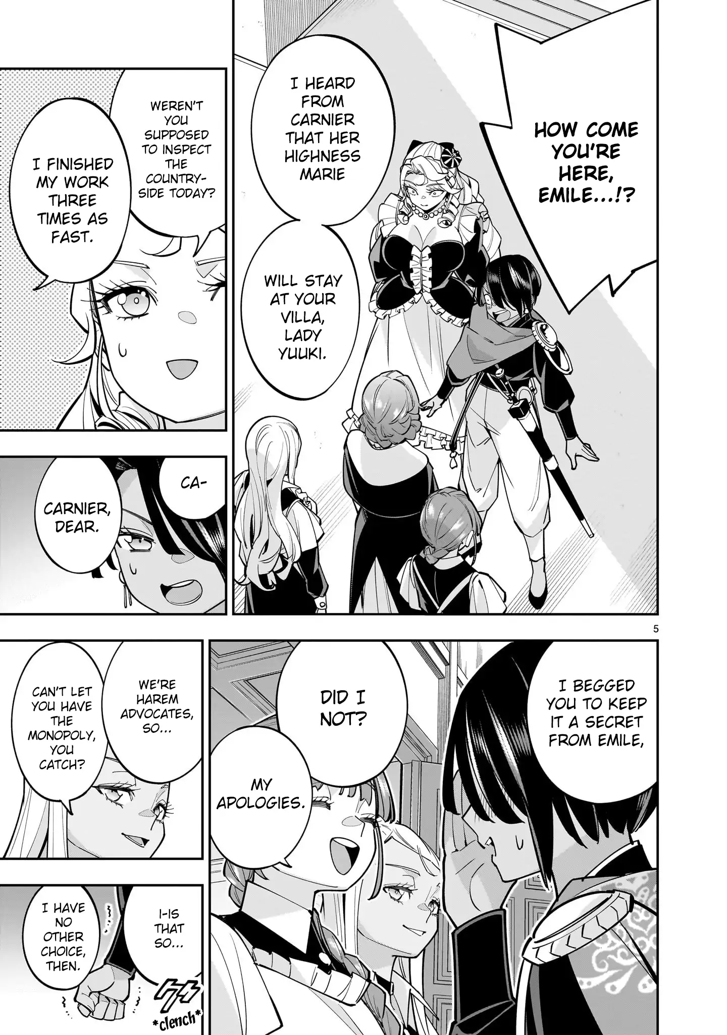 Shi ni Modori Oujo wa Ikinobiru Tameni Yuri Harem wo Tsukuru Koto ni Shita Chapter 10 - Page 5