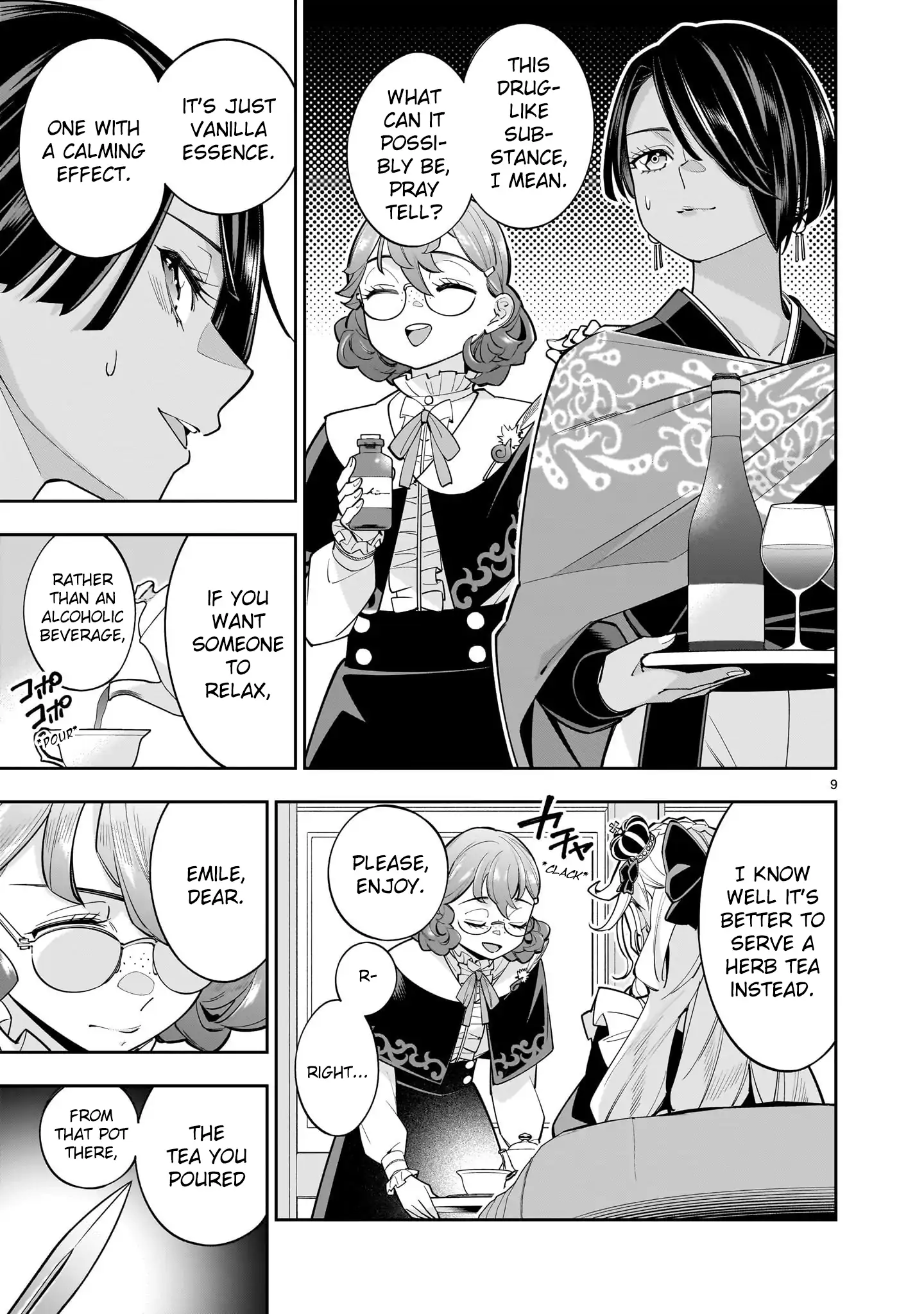 Shi ni Modori Oujo wa Ikinobiru Tameni Yuri Harem wo Tsukuru Koto ni Shita Chapter 10 - Page 9