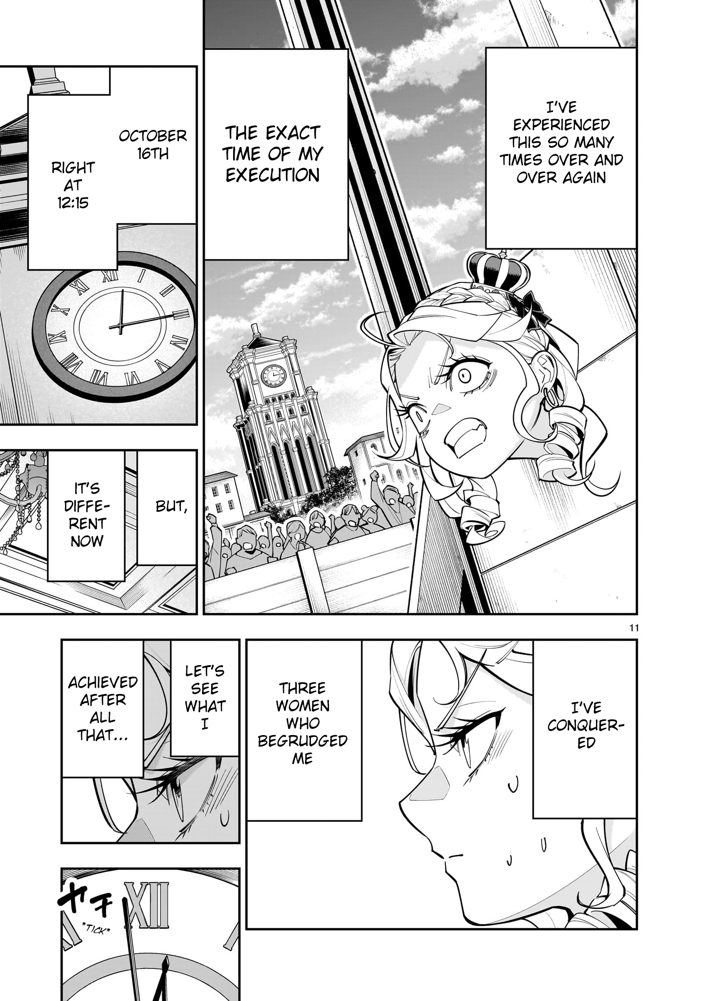 Shi ni Modori Oujo wa Ikinobiru Tameni Yuri Harem wo Tsukuru Koto ni Shita Chapter 2 - Page 11