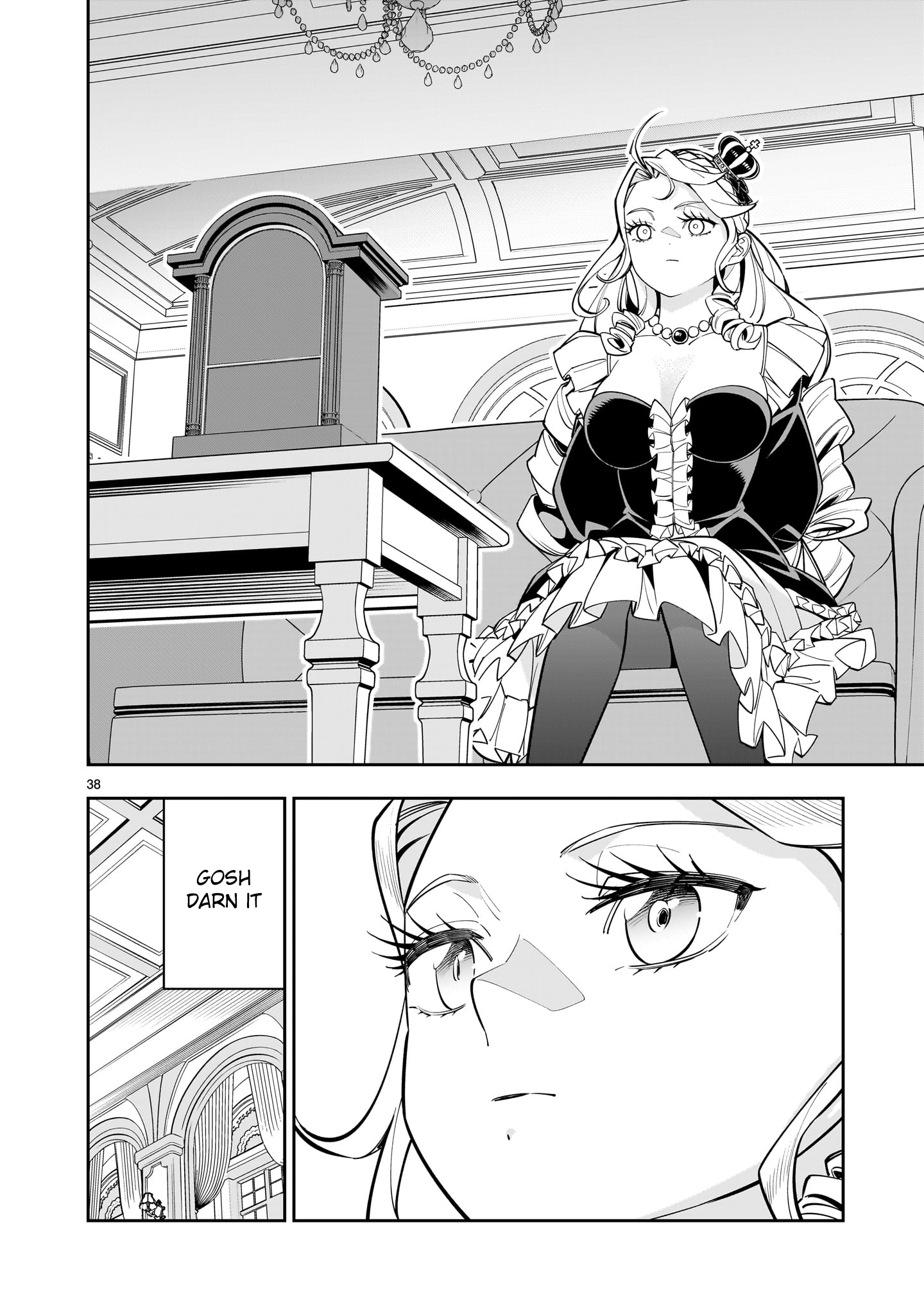 Shi ni Modori Oujo wa Ikinobiru Tameni Yuri Harem wo Tsukuru Koto ni Shita Chapter 2 - Page 37
