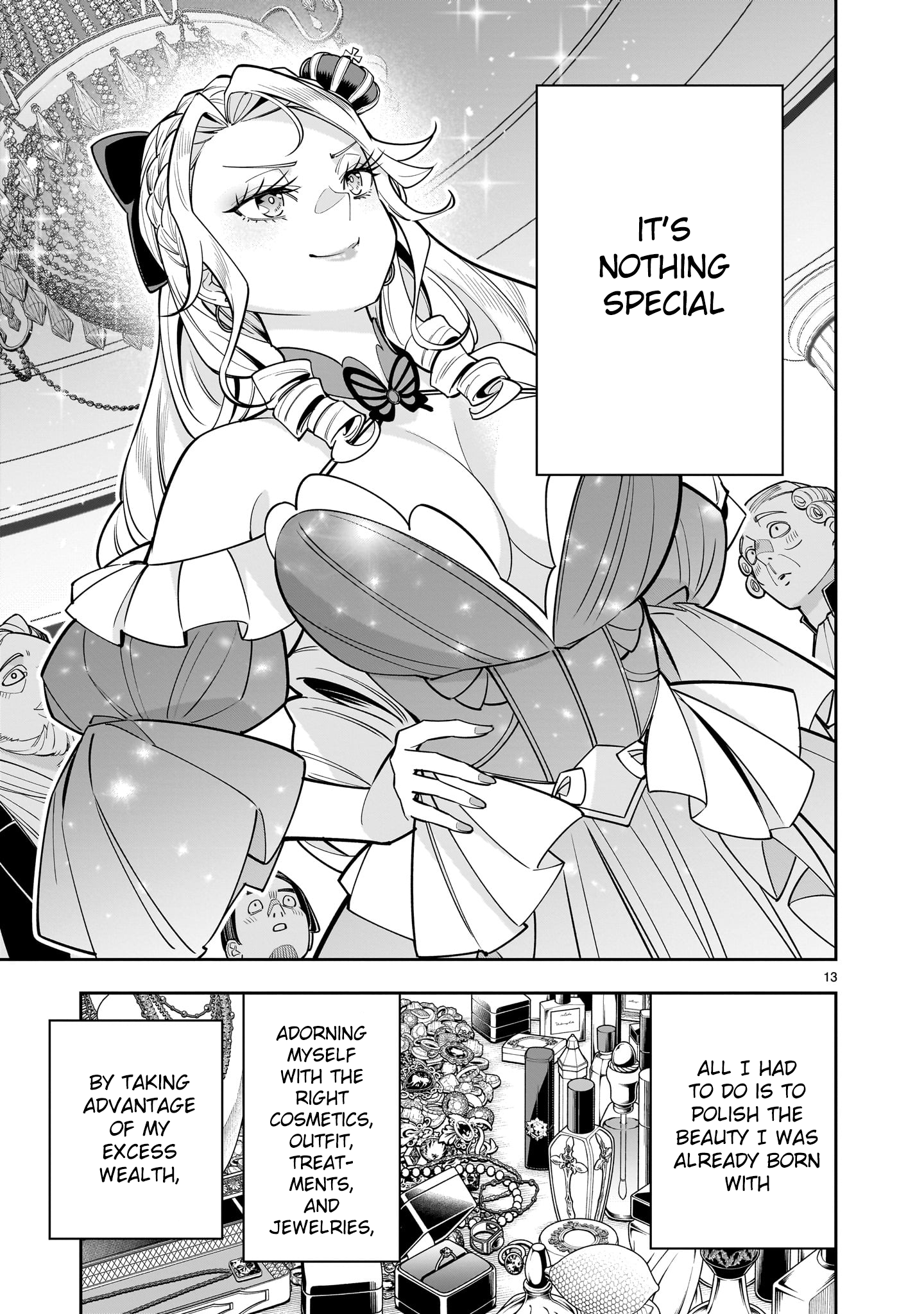 Shi ni Modori Oujo wa Ikinobiru Tameni Yuri Harem wo Tsukuru Koto ni Shita Chapter 3 - Page 12