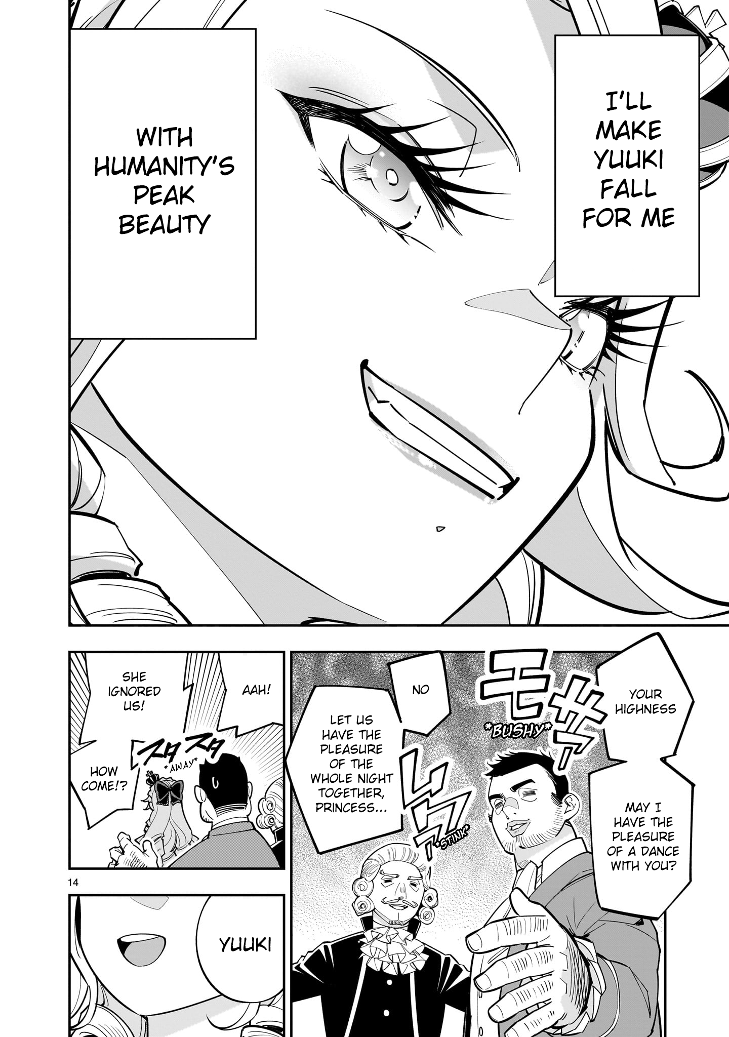 Shi ni Modori Oujo wa Ikinobiru Tameni Yuri Harem wo Tsukuru Koto ni Shita Chapter 3 - Page 13