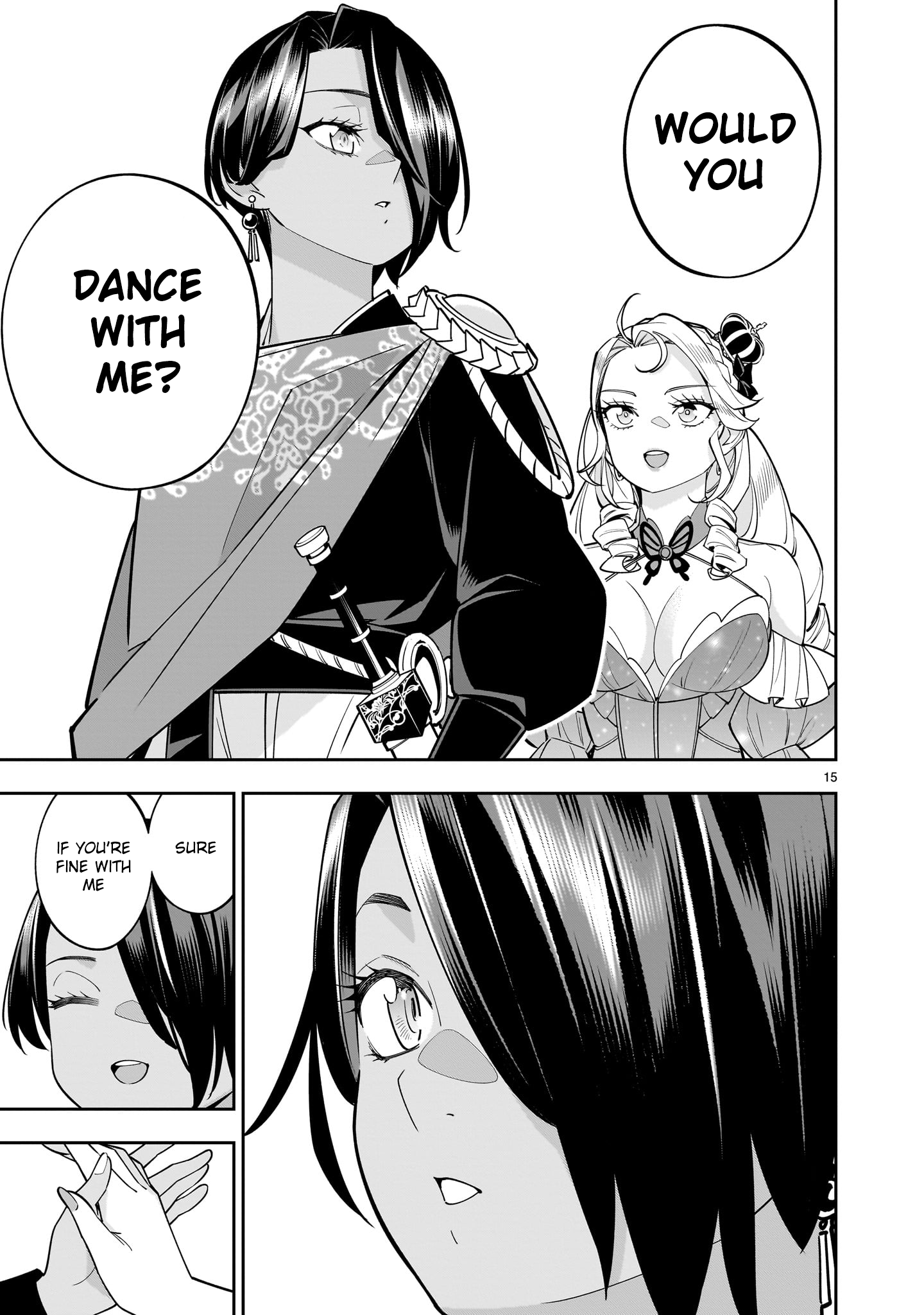 Shi ni Modori Oujo wa Ikinobiru Tameni Yuri Harem wo Tsukuru Koto ni Shita Chapter 3 - Page 14
