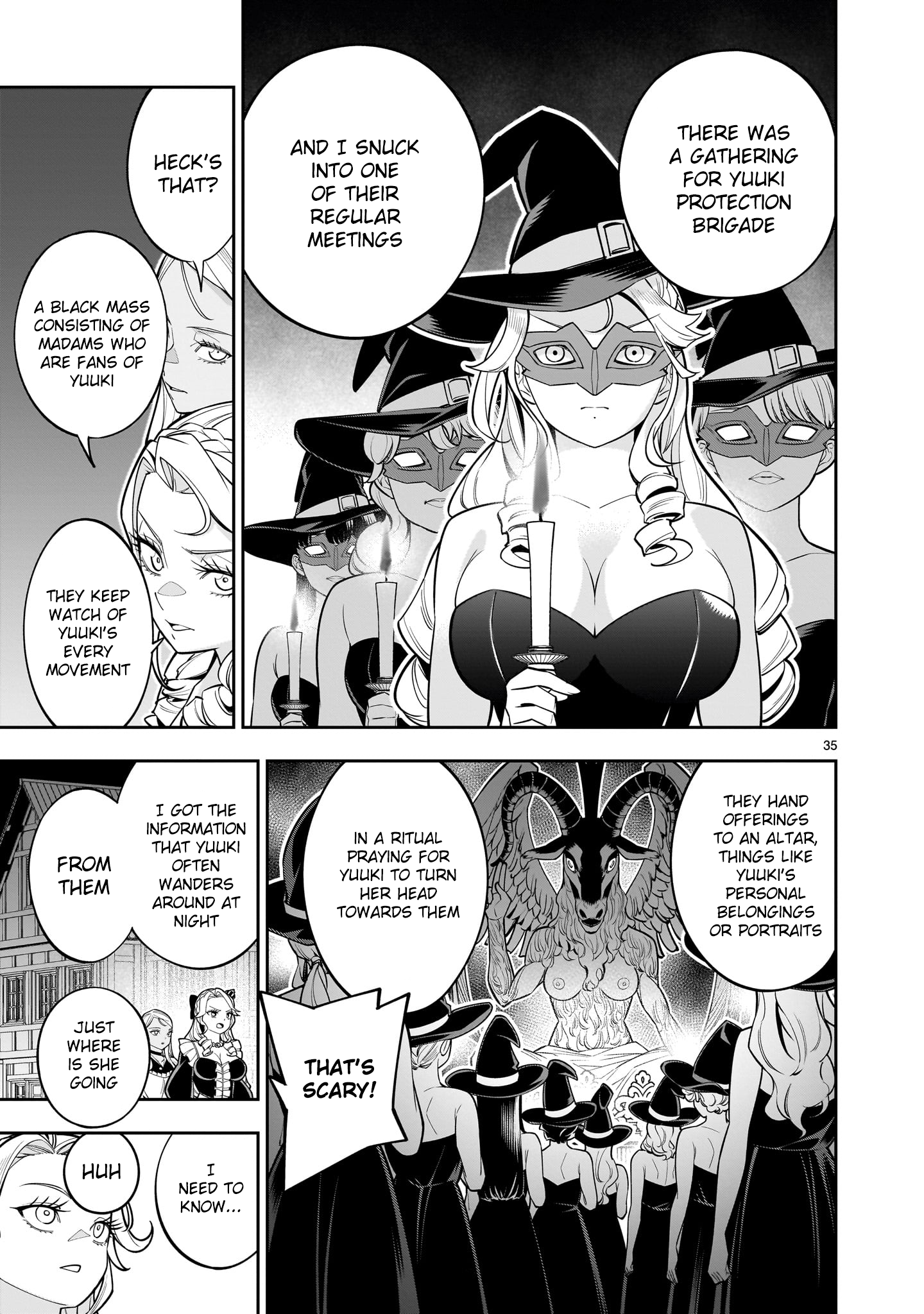 Shi ni Modori Oujo wa Ikinobiru Tameni Yuri Harem wo Tsukuru Koto ni Shita Chapter 3 - Page 34