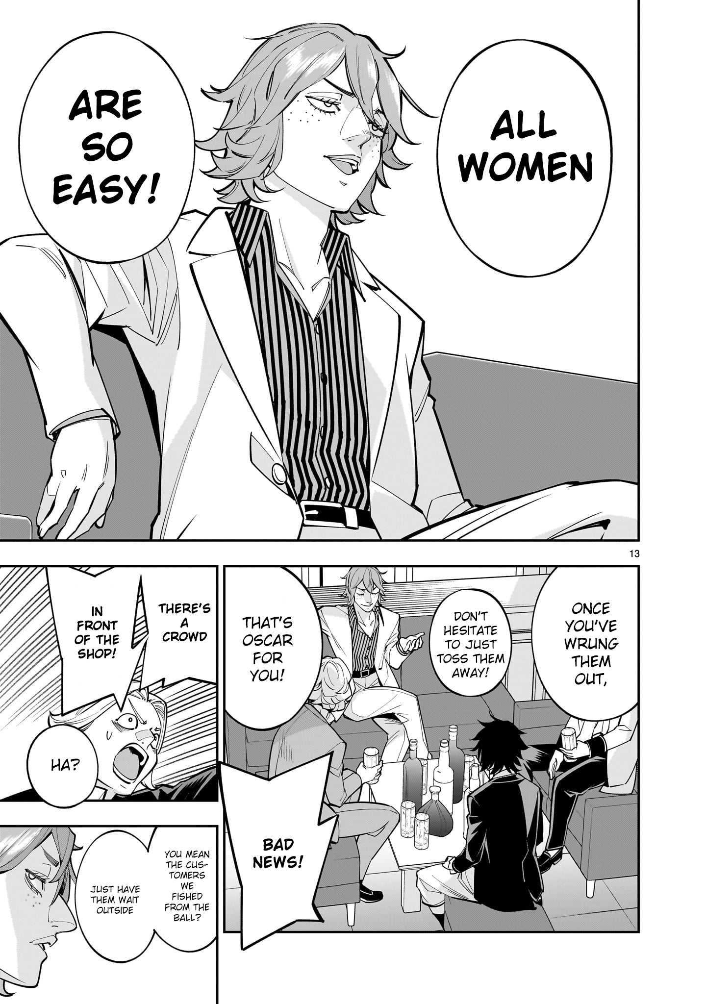 Shi ni Modori Oujo wa Ikinobiru Tameni Yuri Harem wo Tsukuru Koto ni Shita Chapter 4 - Page 13
