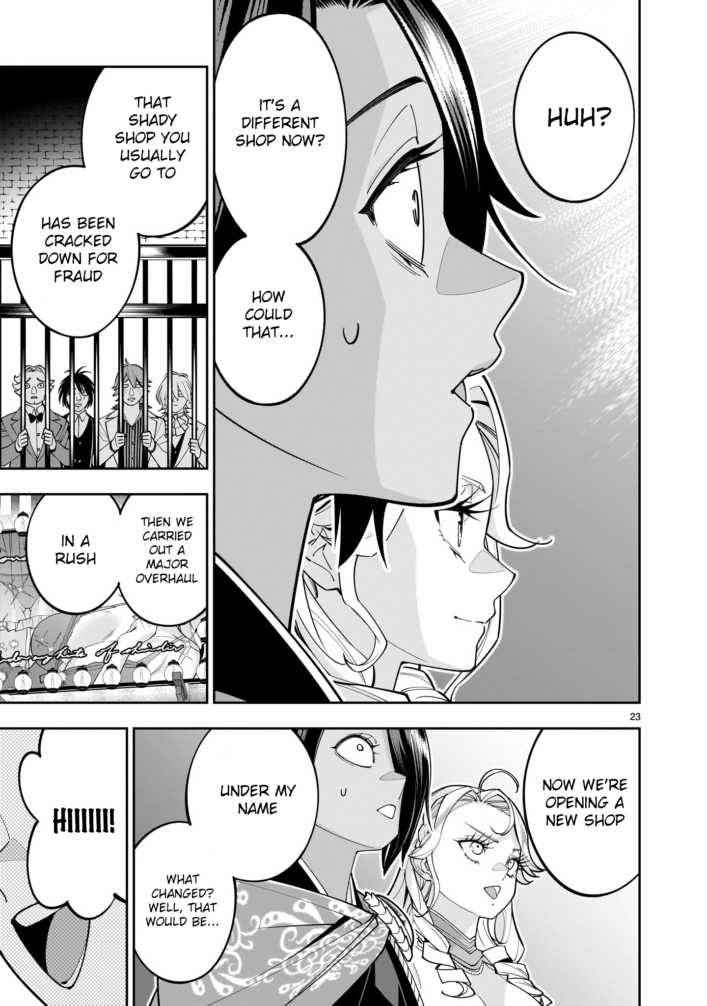 Shi ni Modori Oujo wa Ikinobiru Tameni Yuri Harem wo Tsukuru Koto ni Shita Chapter 4 - Page 23