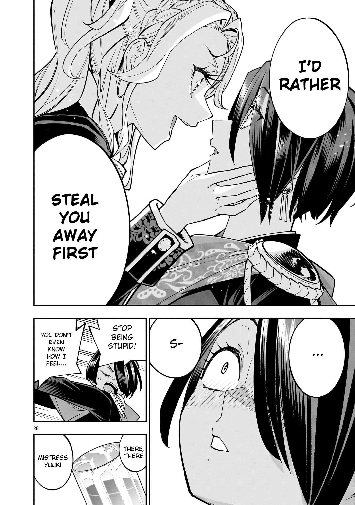 Shi ni Modori Oujo wa Ikinobiru Tameni Yuri Harem wo Tsukuru Koto ni Shita Chapter 4 - Page 28