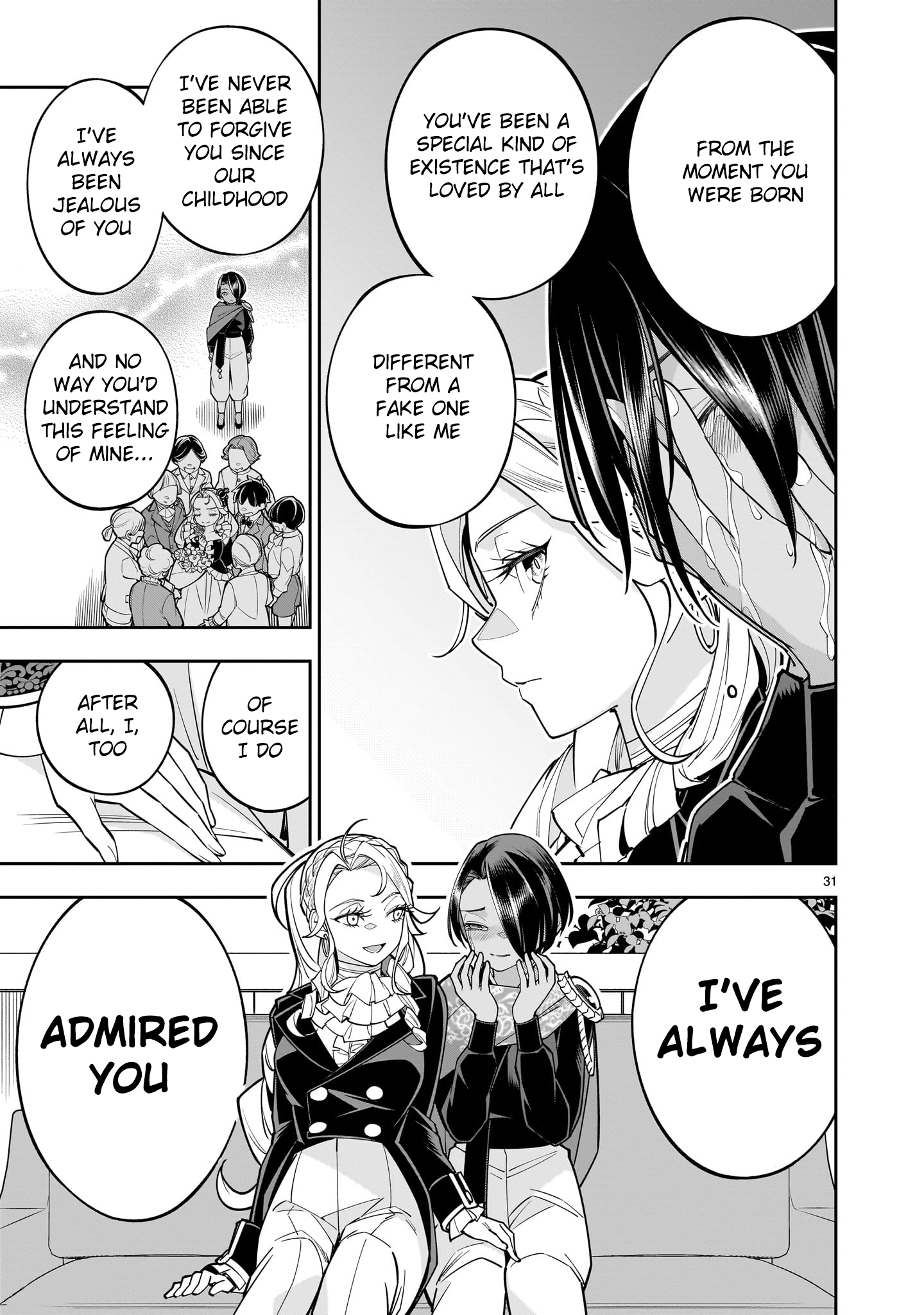 Shi ni Modori Oujo wa Ikinobiru Tameni Yuri Harem wo Tsukuru Koto ni Shita Chapter 4 - Page 31