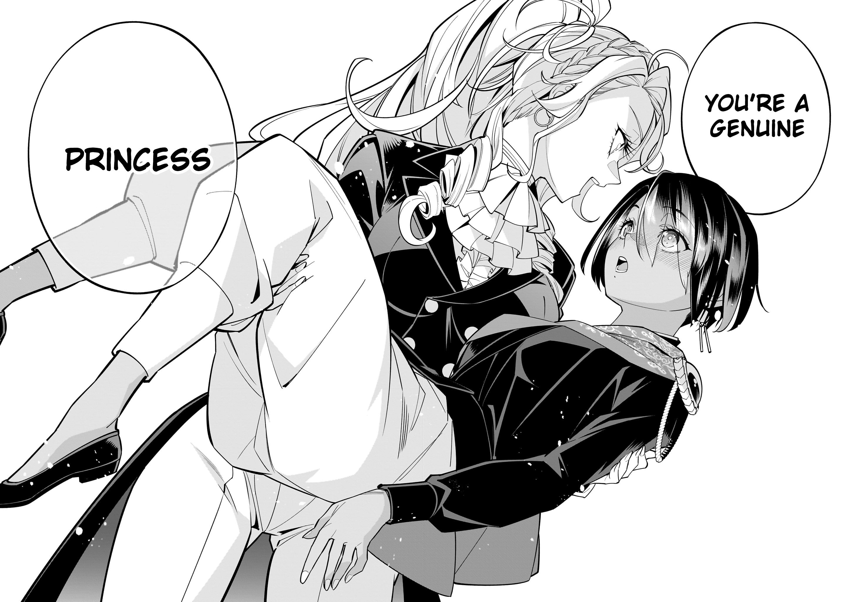 Shi ni Modori Oujo wa Ikinobiru Tameni Yuri Harem wo Tsukuru Koto ni Shita Chapter 4 - Page 34