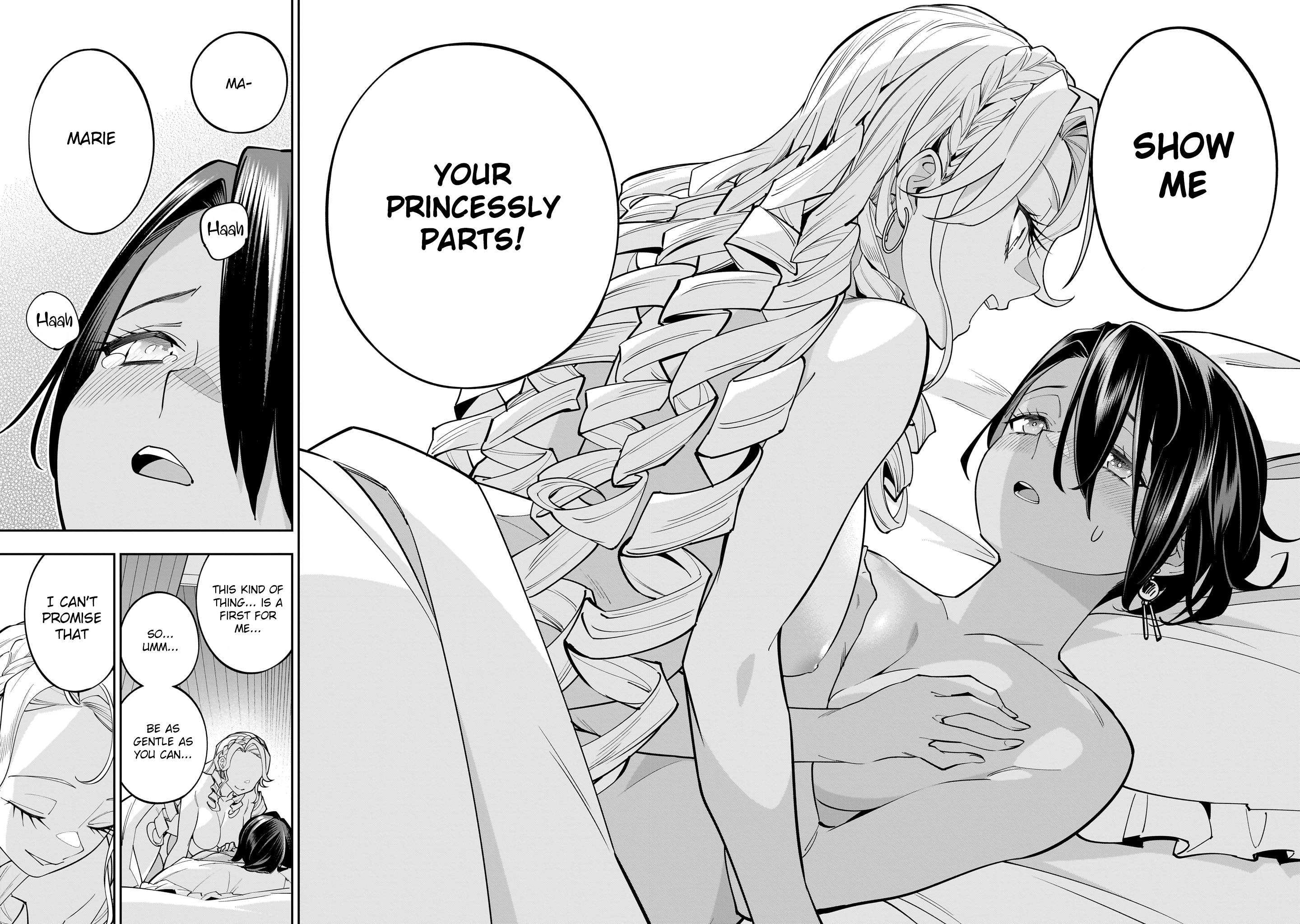 Shi ni Modori Oujo wa Ikinobiru Tameni Yuri Harem wo Tsukuru Koto ni Shita Chapter 4 - Page 39