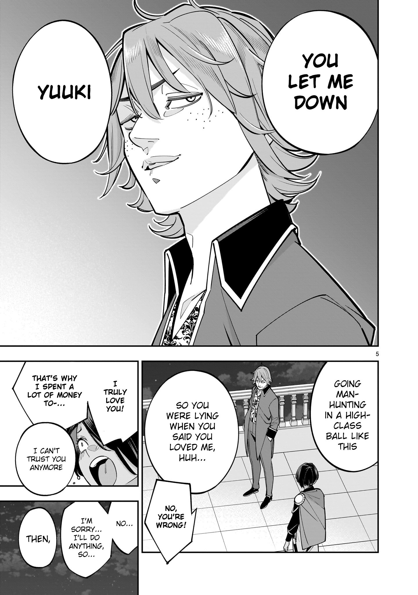 Shi ni Modori Oujo wa Ikinobiru Tameni Yuri Harem wo Tsukuru Koto ni Shita Chapter 4 - Page 5