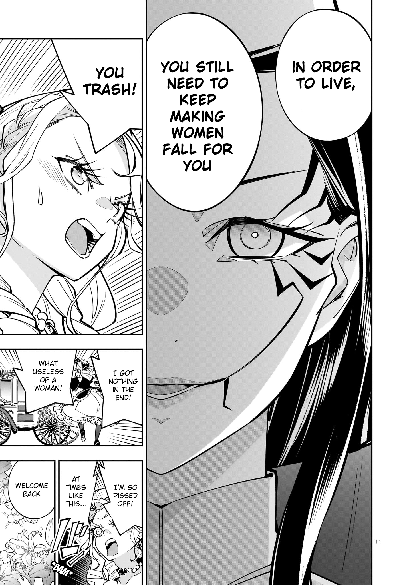 Shi ni Modori Oujo wa Ikinobiru Tameni Yuri Harem wo Tsukuru Koto ni Shita Chapter 5 - Page 11